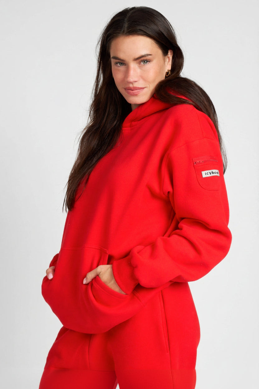 Travel Essentials Heavyweight Fleece Hoodie