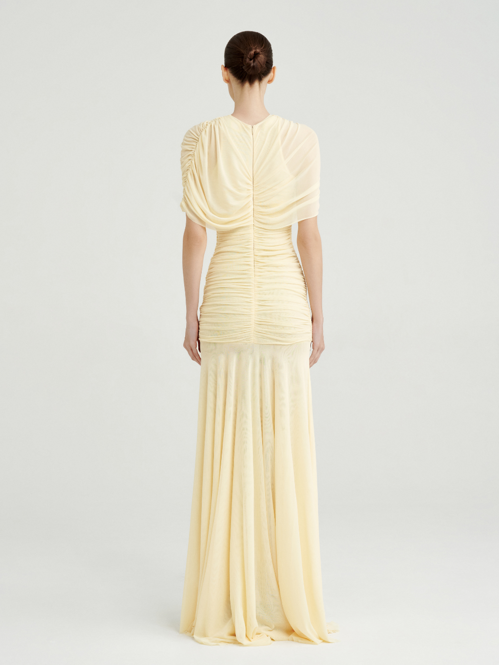 Mado One Shoulder Ruched Maxi Dress