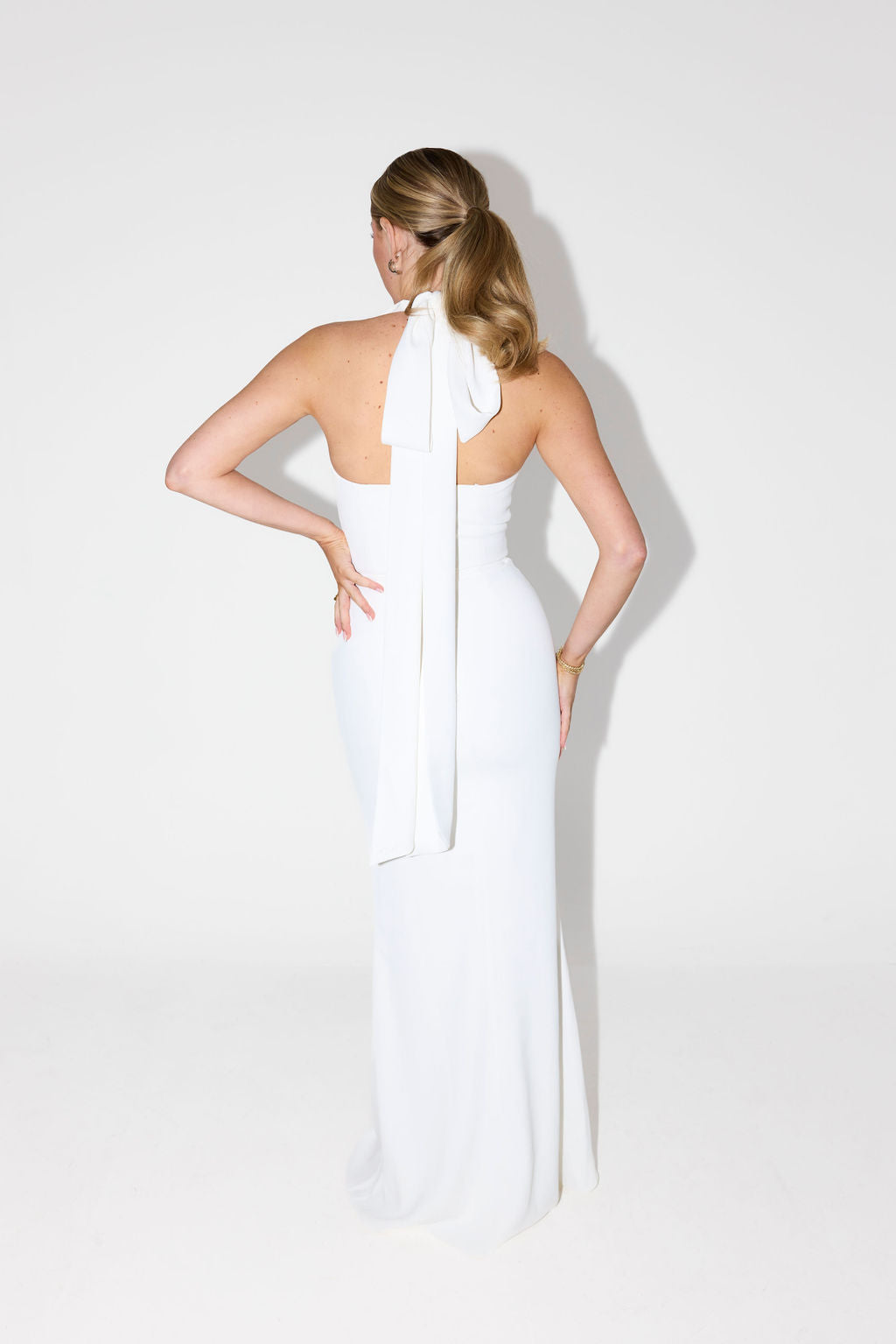 Halter Neck Maxi Dress - ICYBOO