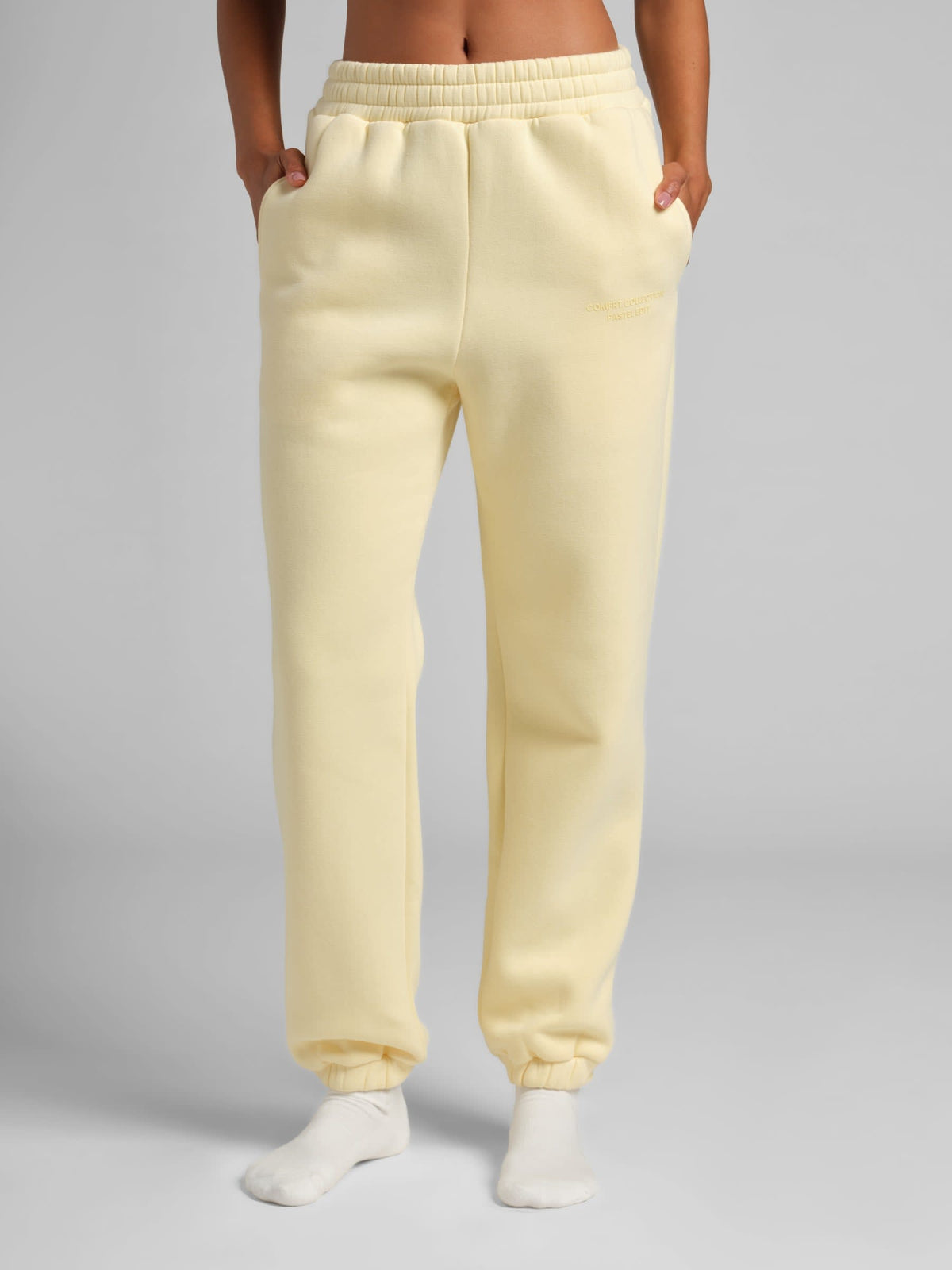 CloudTouch Heavyweight Fleece Pastel Straight Leg Sweatpants