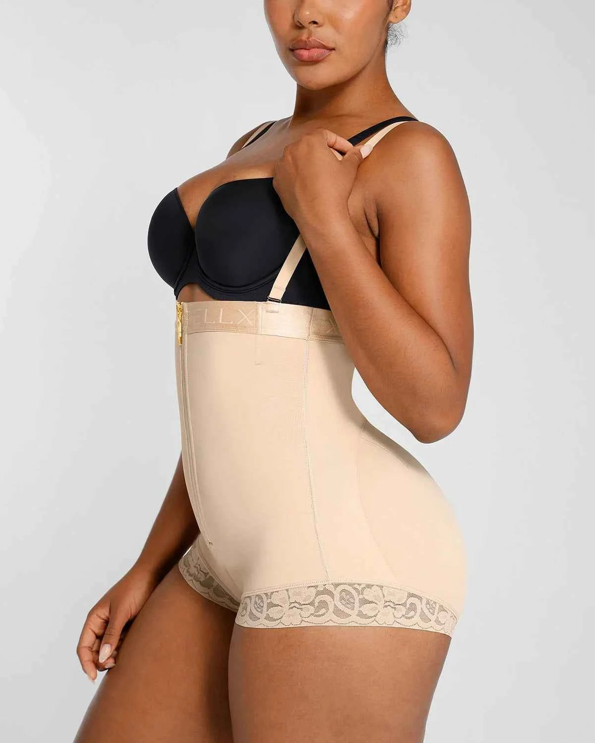 BOOT-YEAH™ Shaping Brief - Black Lace