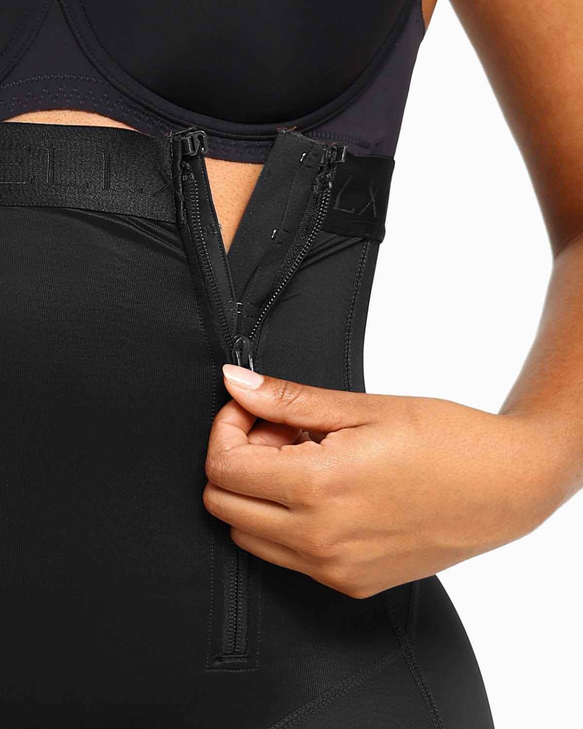 BOOT-YEAH™ Mini Shorts - Black High-Waisted Shaping