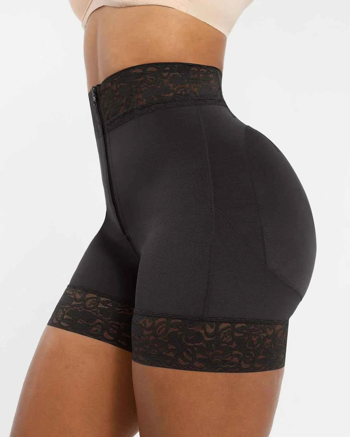 BOOT-YEAH™ Mini Short - Black Steel Boned Butt-Lifting