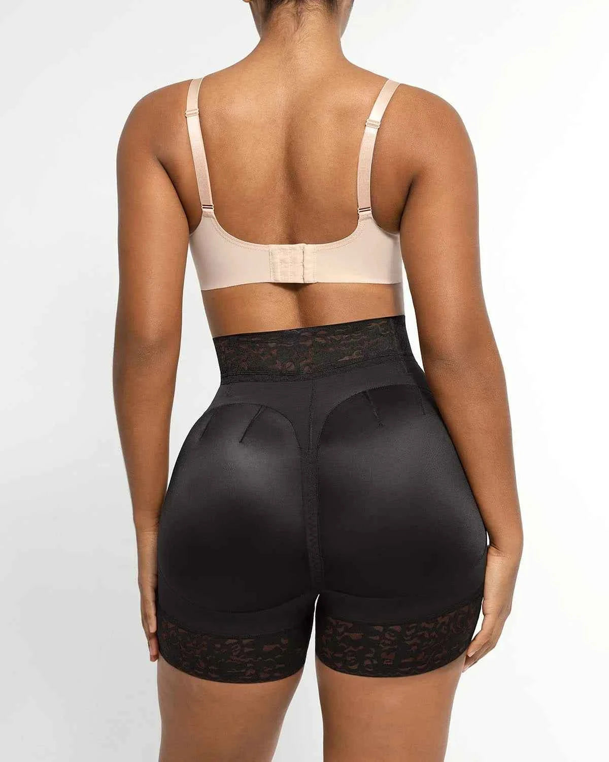 BOOT-YEAH™ Mini Short - Black Steel Boned Butt-Lifting