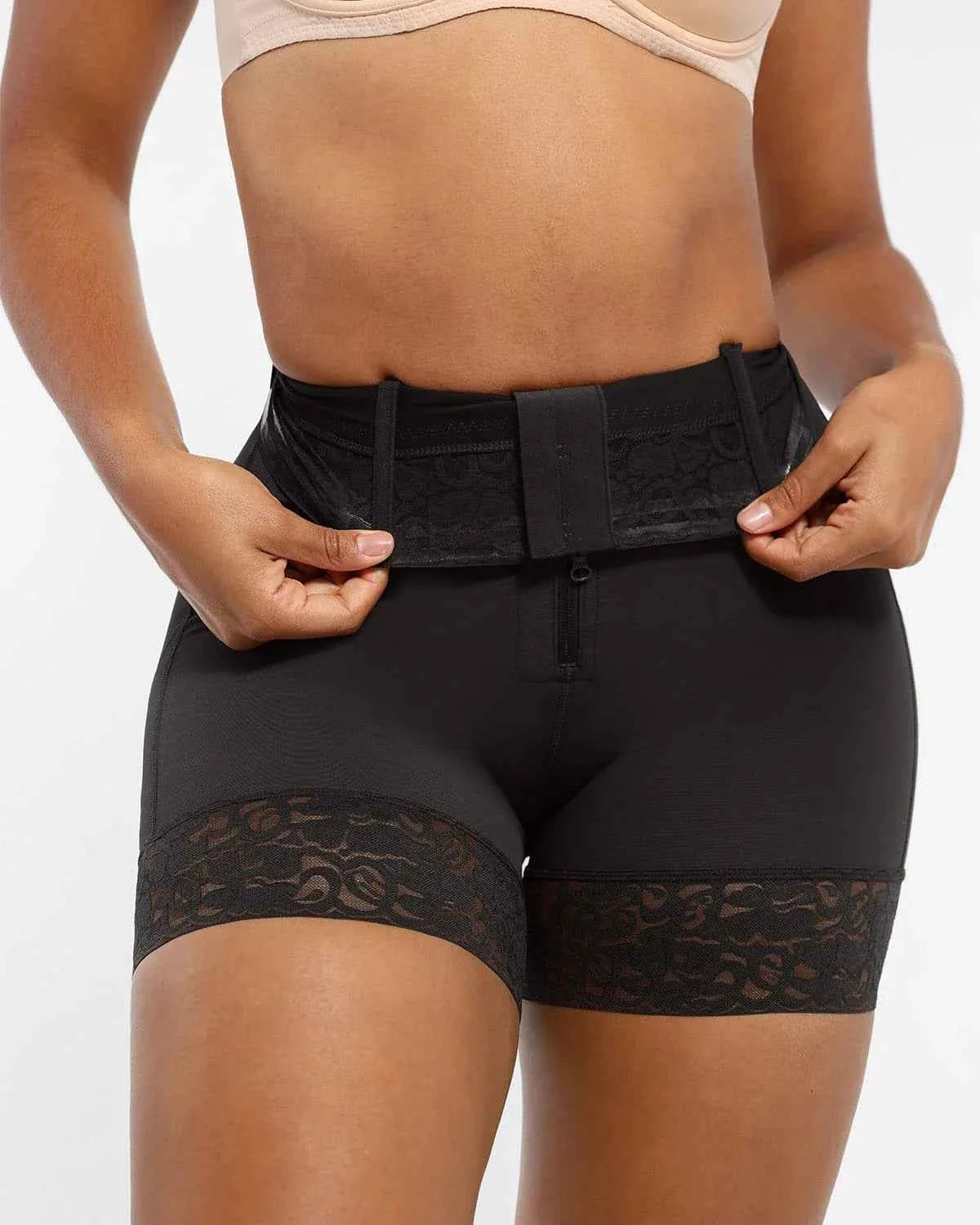 BOOT-YEAH™ Mini Short - Black Steel Boned Butt-Lifting