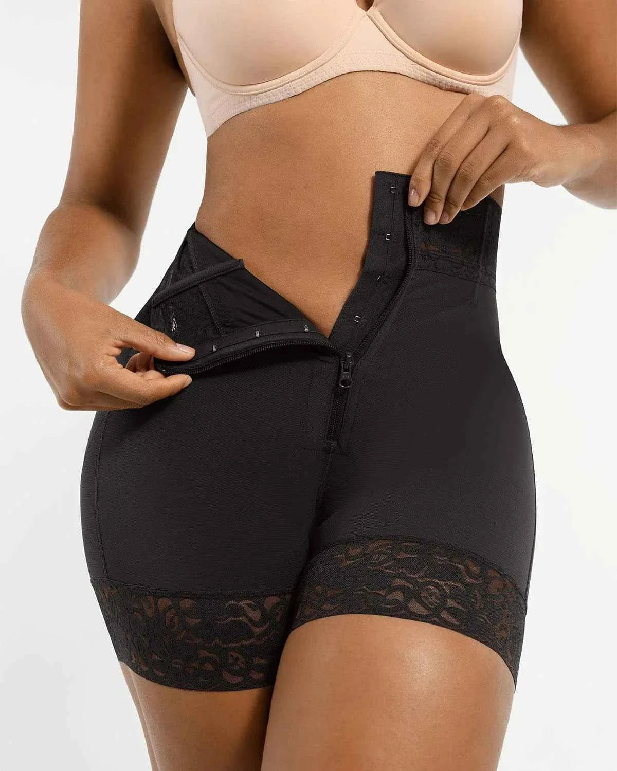 BOOT-YEAH™ Mini Short - Black Steel Boned Butt-Lifting