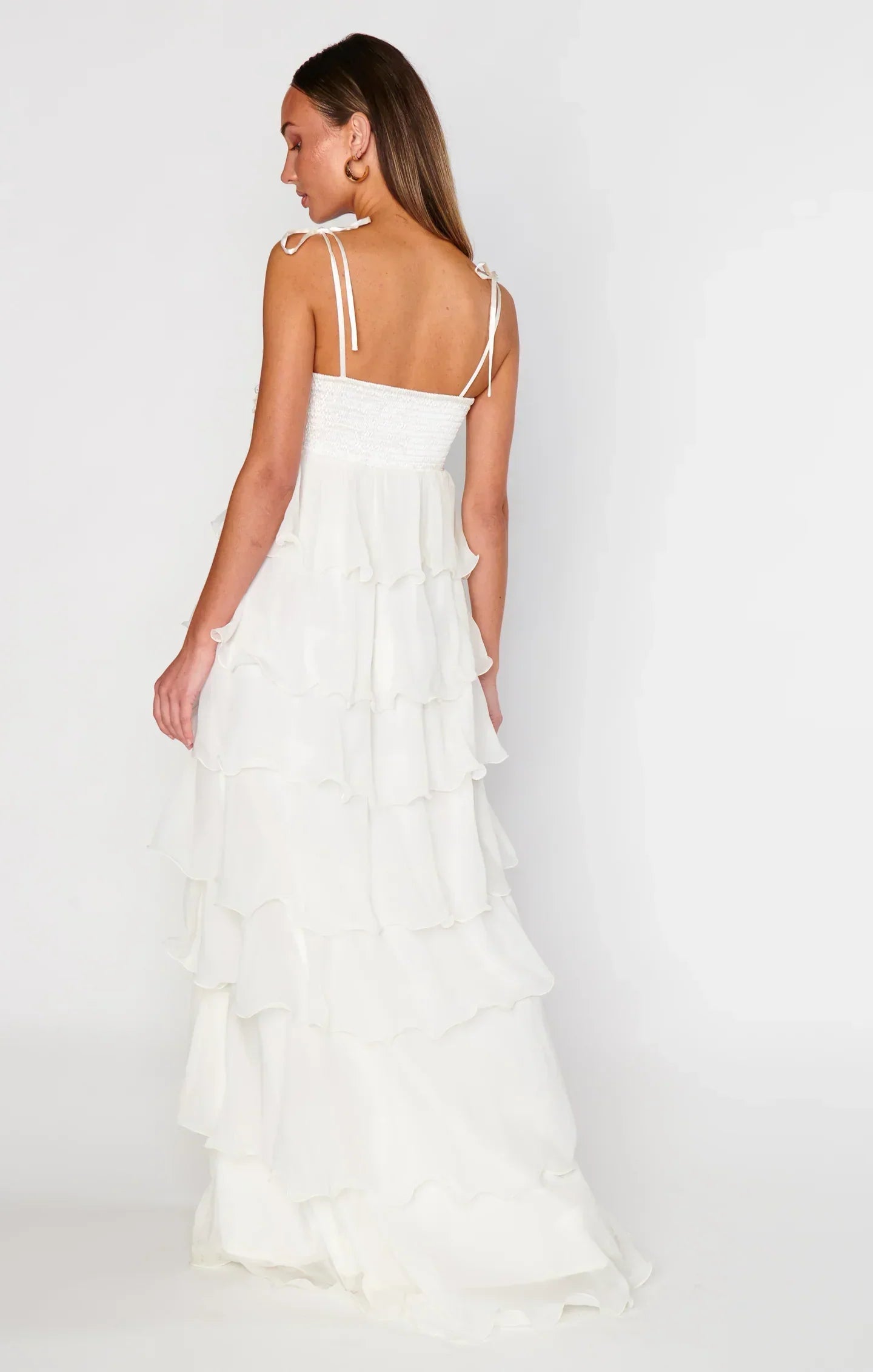 Gabrielle Tiered Ruffle Maxi Dress