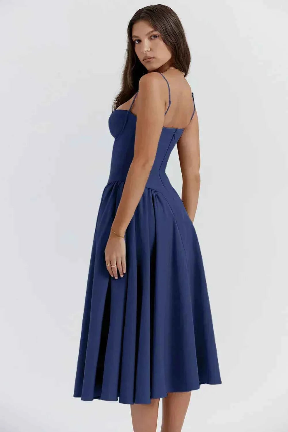 Orlane Corset Midi Dress