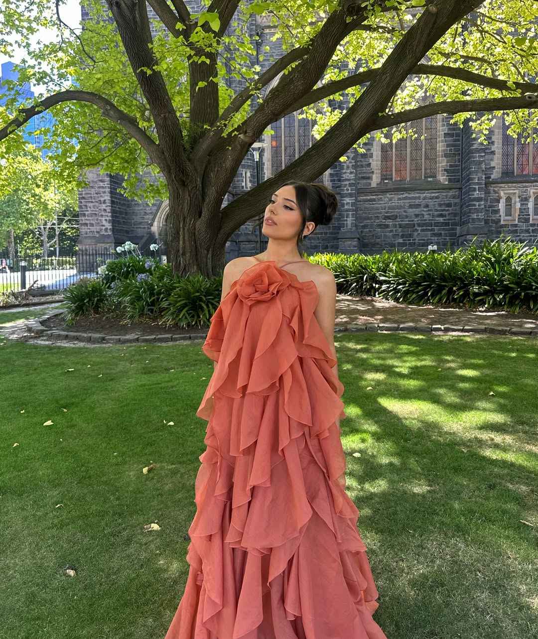 Romance Ruffle Tiered Maxi Dress