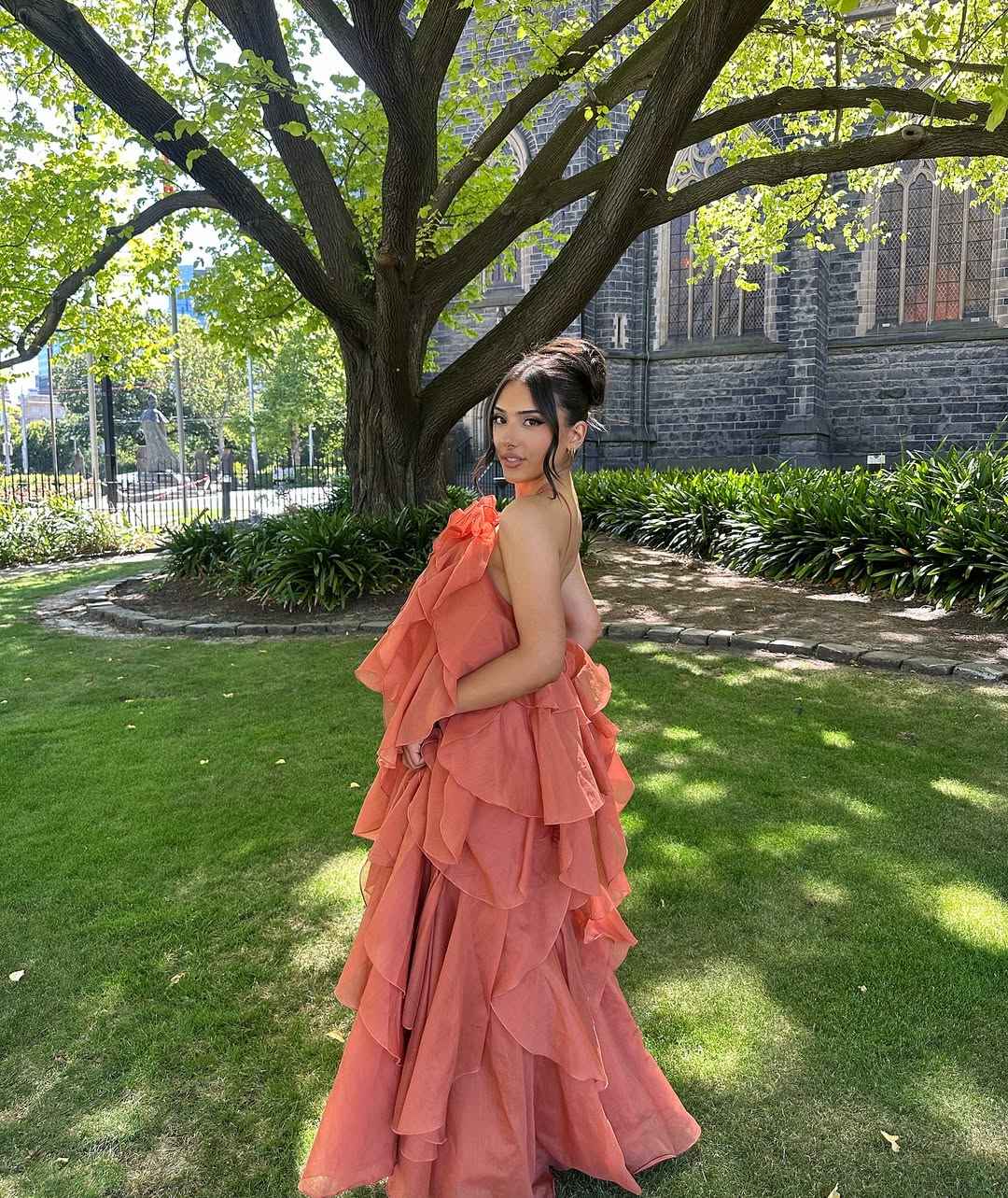 Romance Ruffle Tiered Maxi Dress