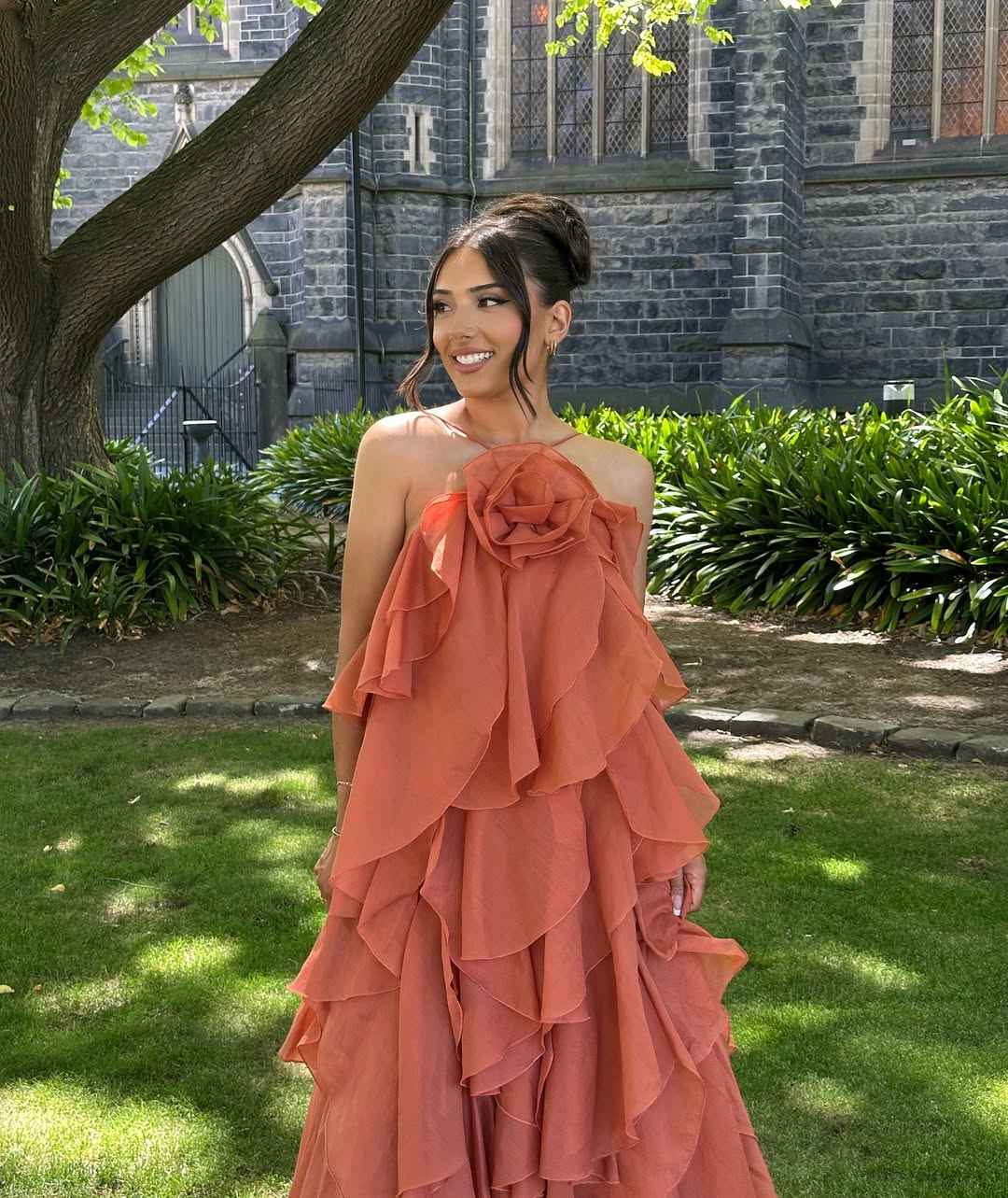 Romance Ruffle Tiered Maxi Dress