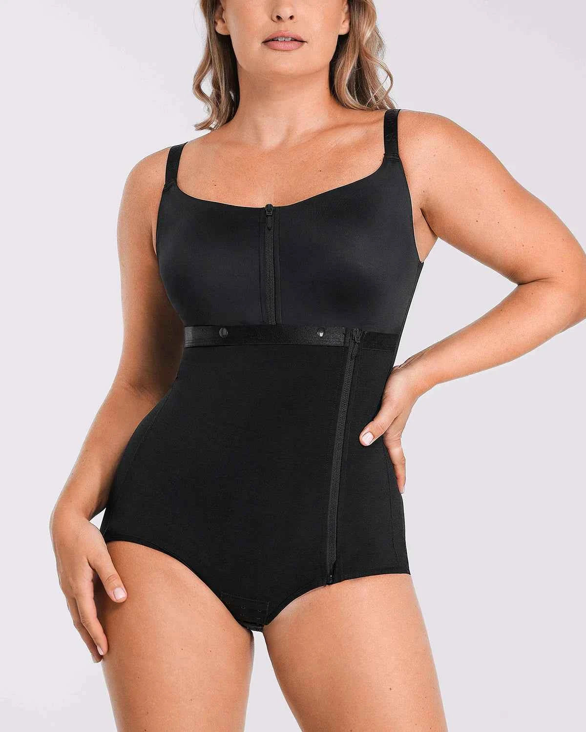 AirSlim Bodysuit - Black Tummy Control