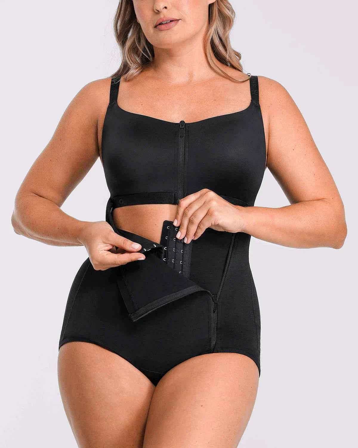 AirSlim Bodysuit - Black Tummy Control