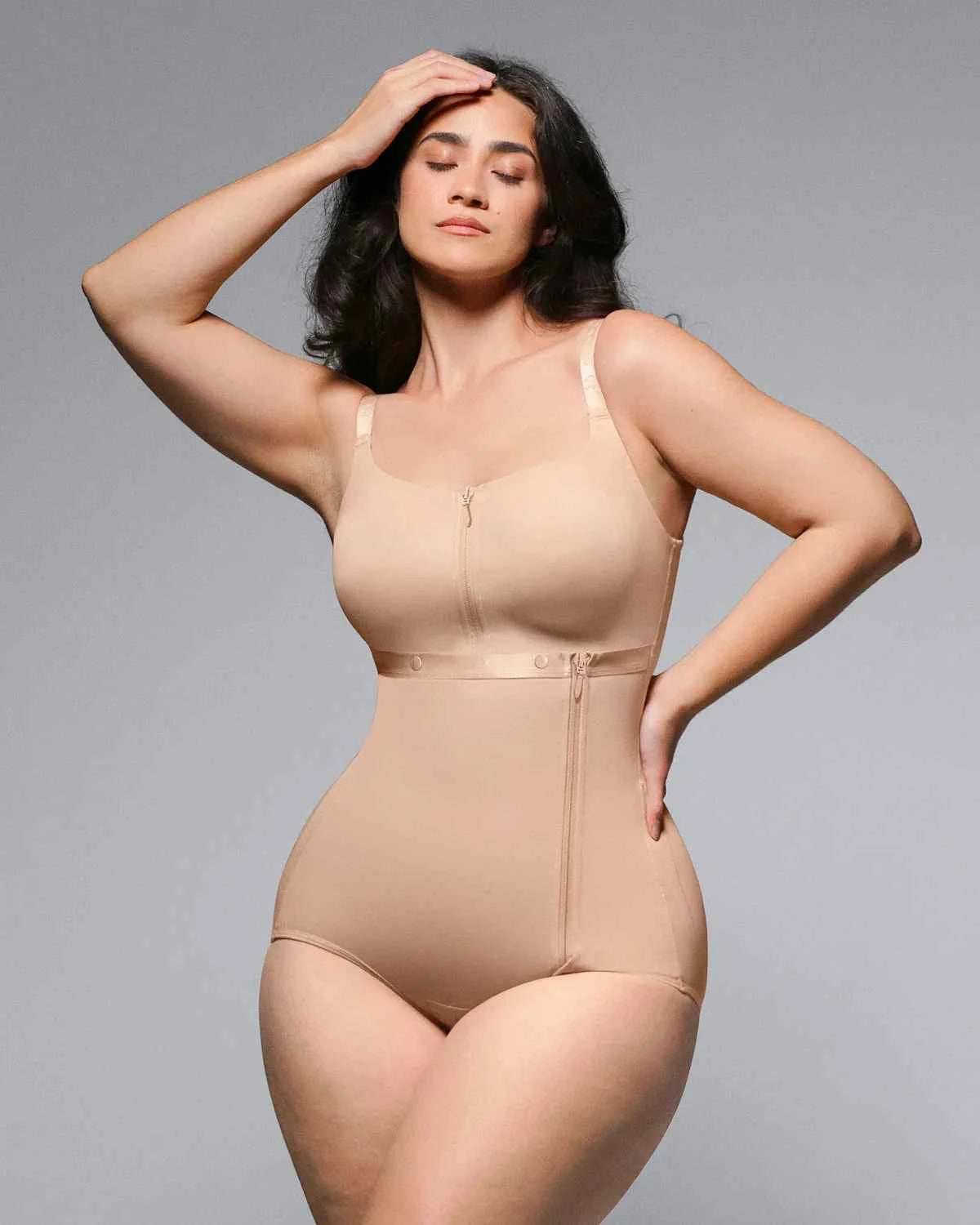 AirSlim Bodysuit - Black Tummy Control