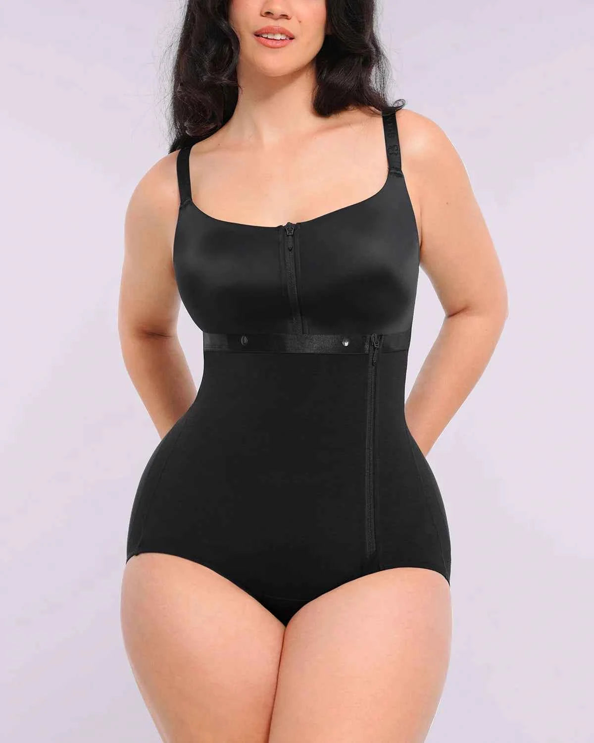AirSlim Bodysuit - Black Tummy Control
