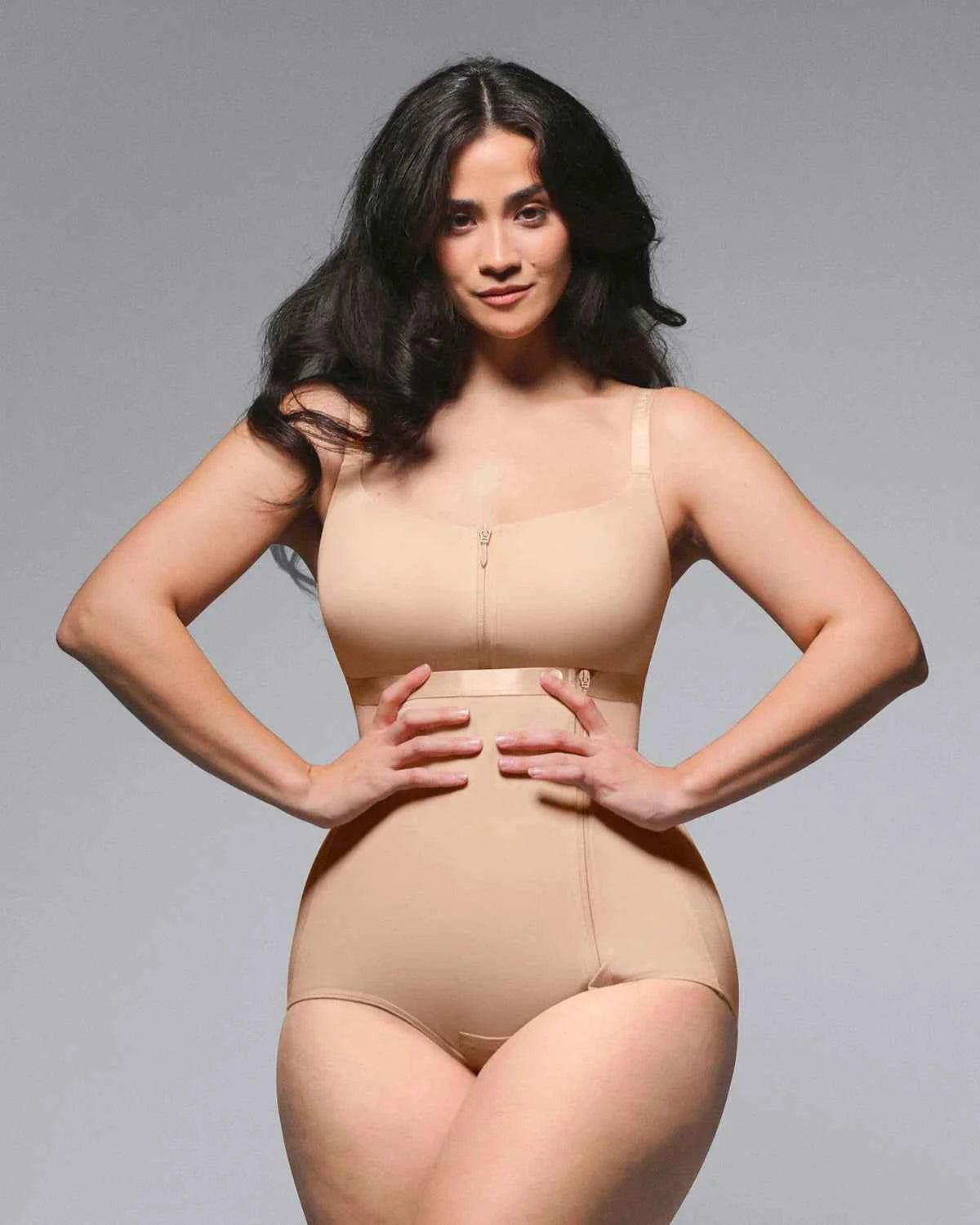 AirSlim Bodysuit - Black Tummy Control