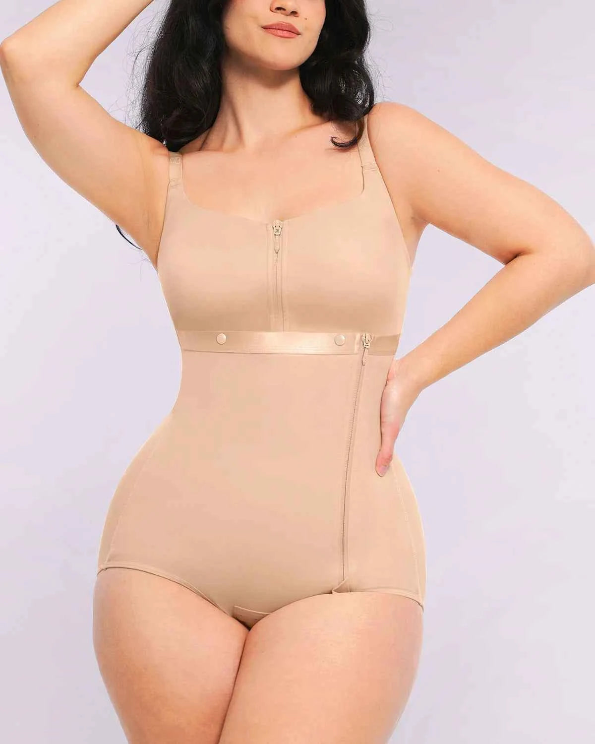 AirSlim Bodysuit - Black Tummy Control