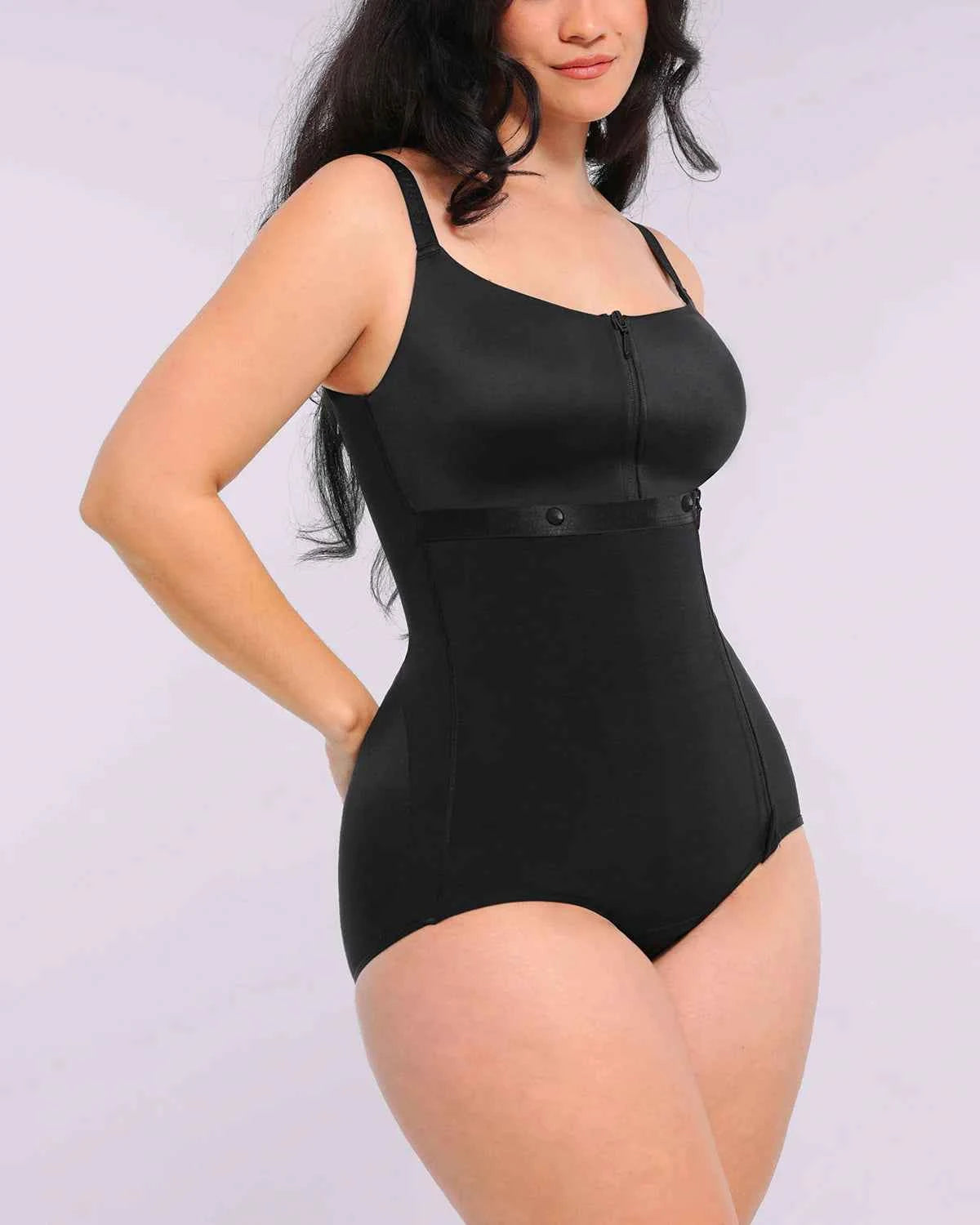 AirSlim Bodysuit - Black Tummy Control