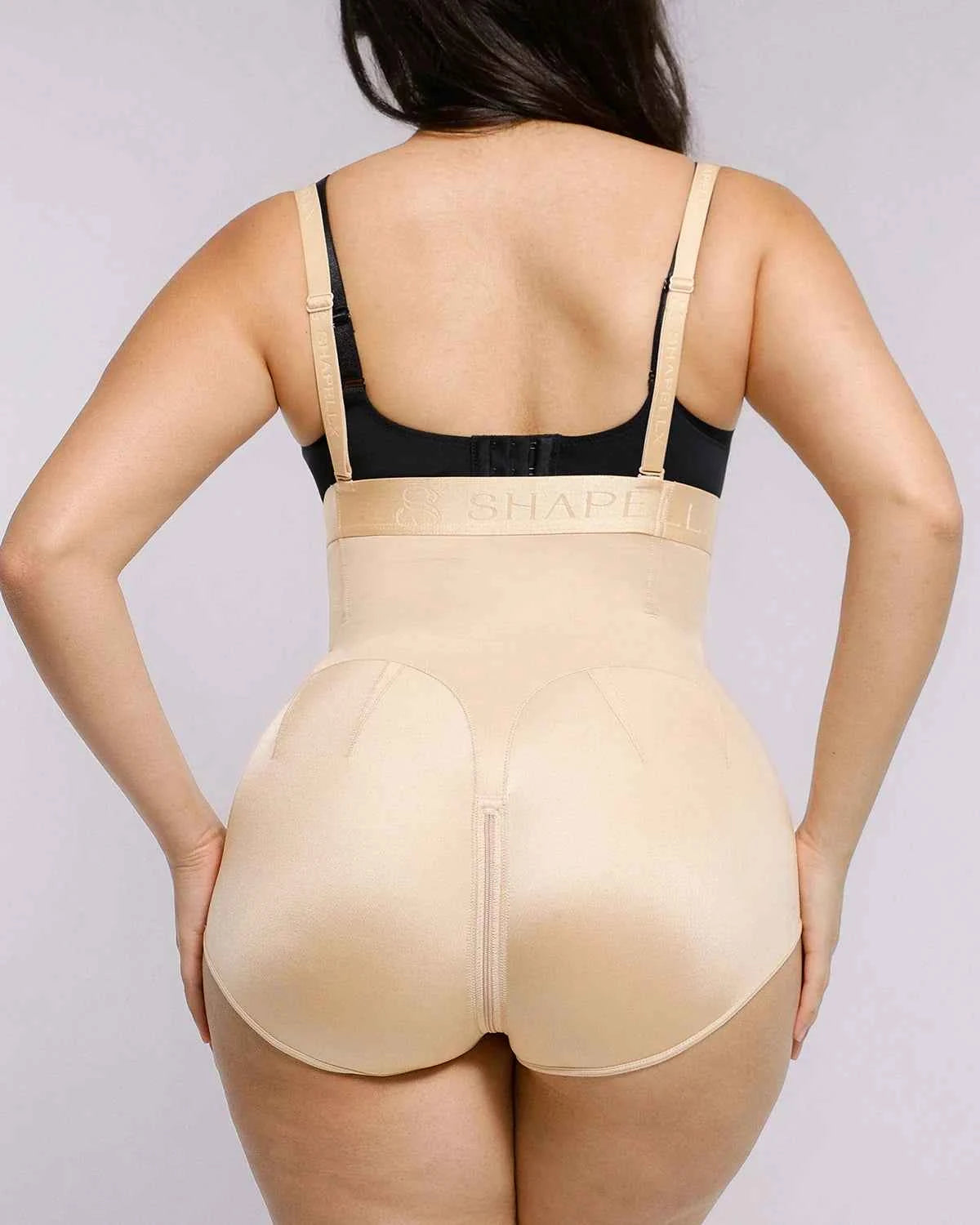BOOT-YEAH™ High-Waisted Brief - Black Shaping Silhouette