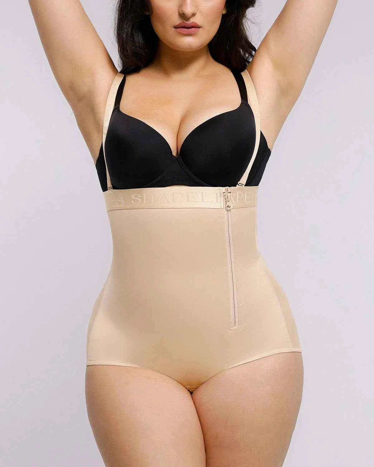 BOOT-YEAH™ High-Waisted Brief - Black Shaping Silhouette