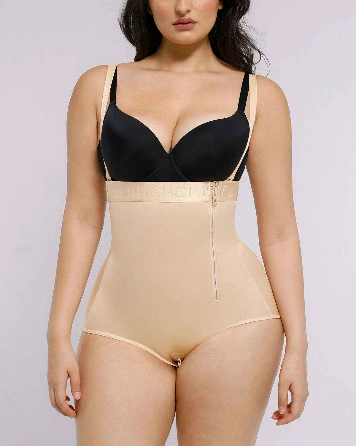 BOOT-YEAH™ High-Waisted Brief - Black Shaping Silhouette