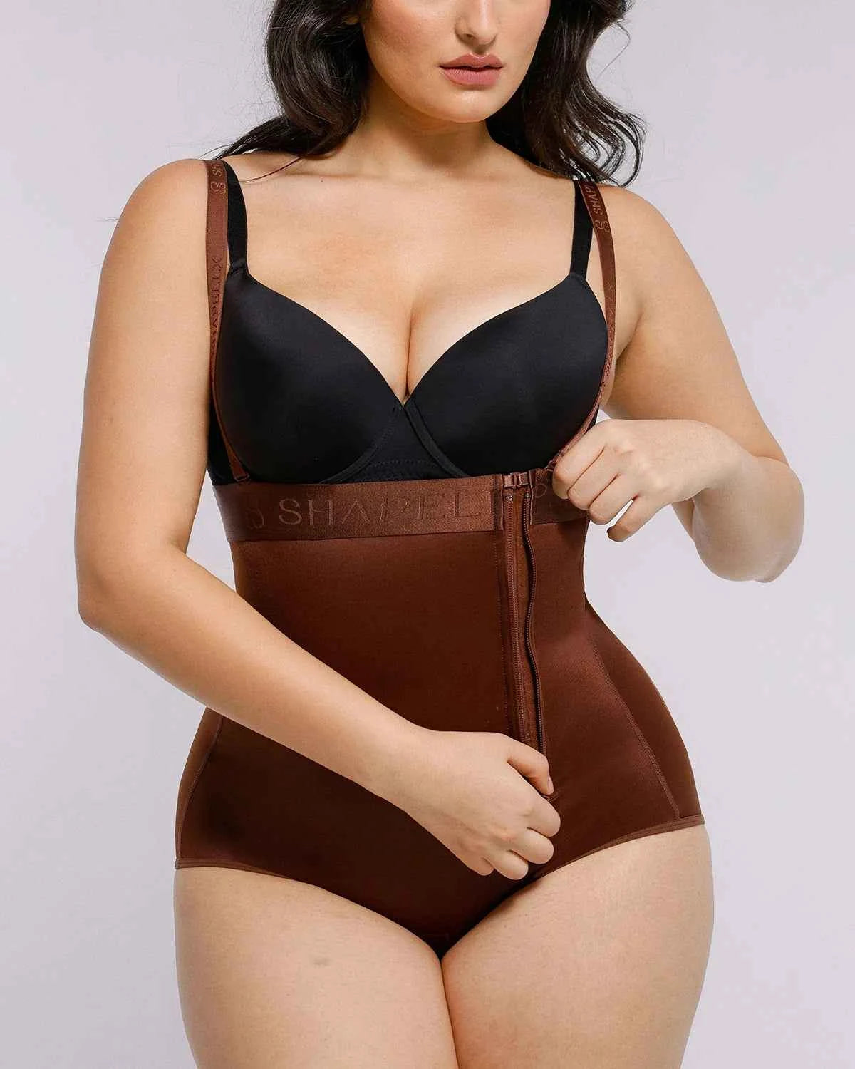 BOOT-YEAH™ High-Waisted Brief - Black Shaping Silhouette