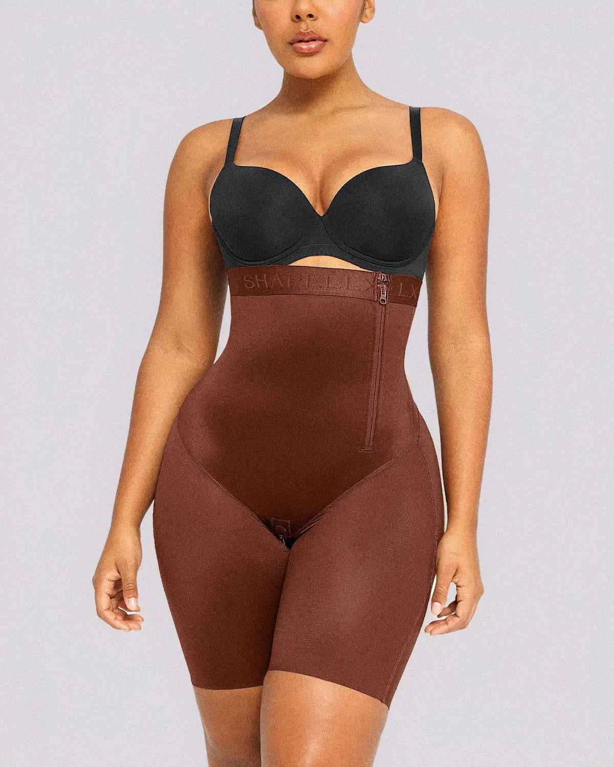 BOOT-YEAH™ Mini Shorts - Black High-Waisted Shaping