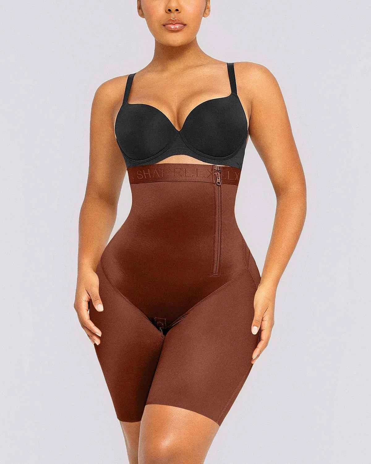 BOOT-YEAH™ Mini Shorts - Black High-Waisted Shaping