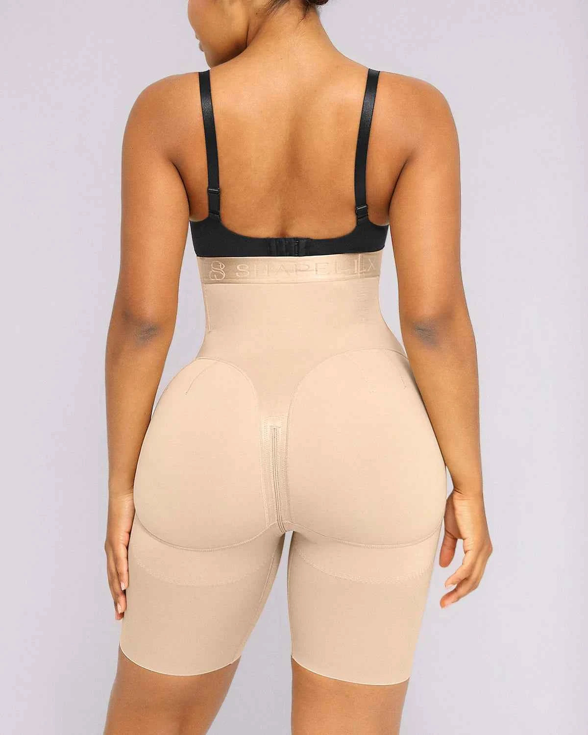 BOOT-YEAH™ Mini Shorts - Black High-Waisted Shaping