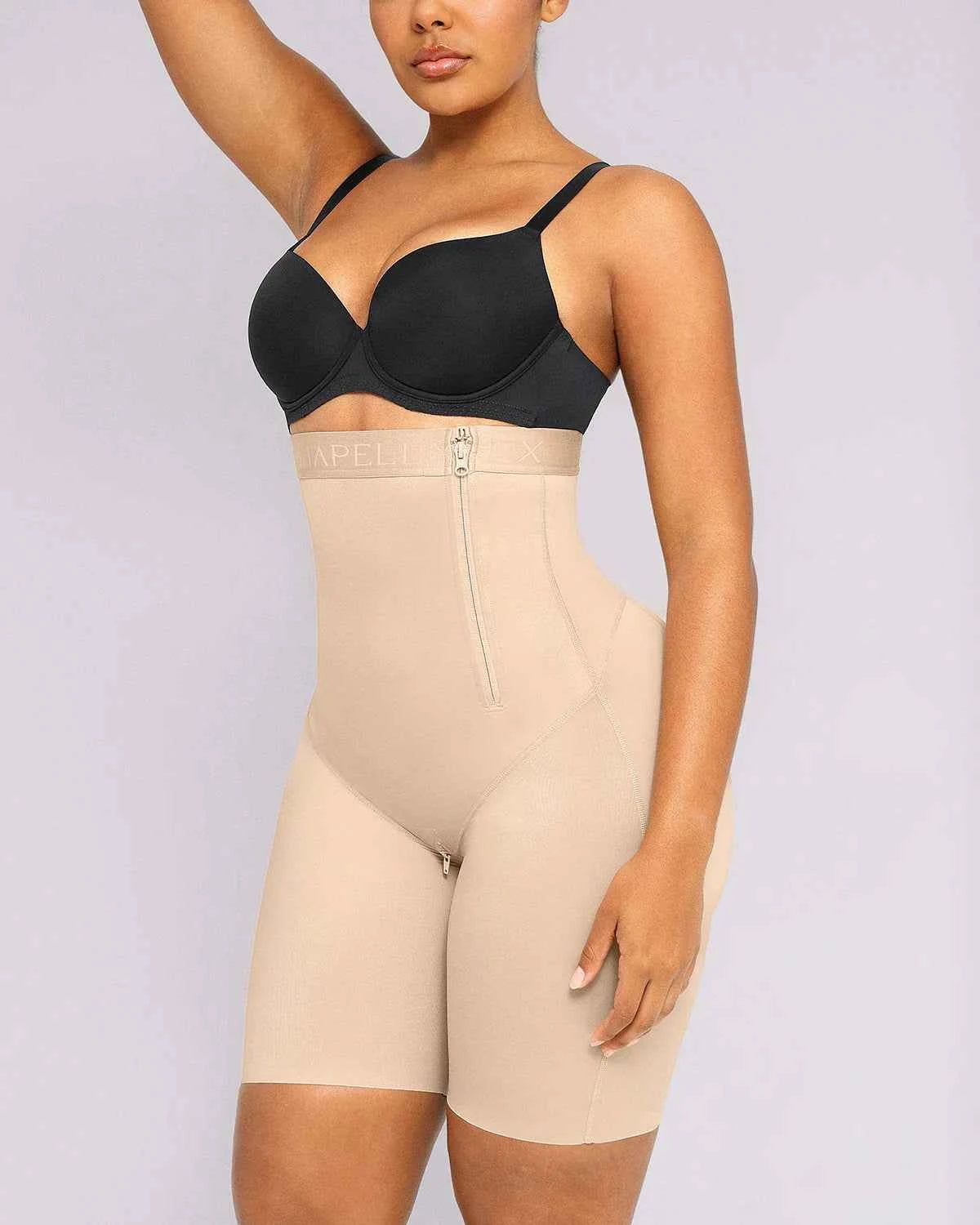 BOOT-YEAH™ Mini Shorts - Black High-Waisted Shaping