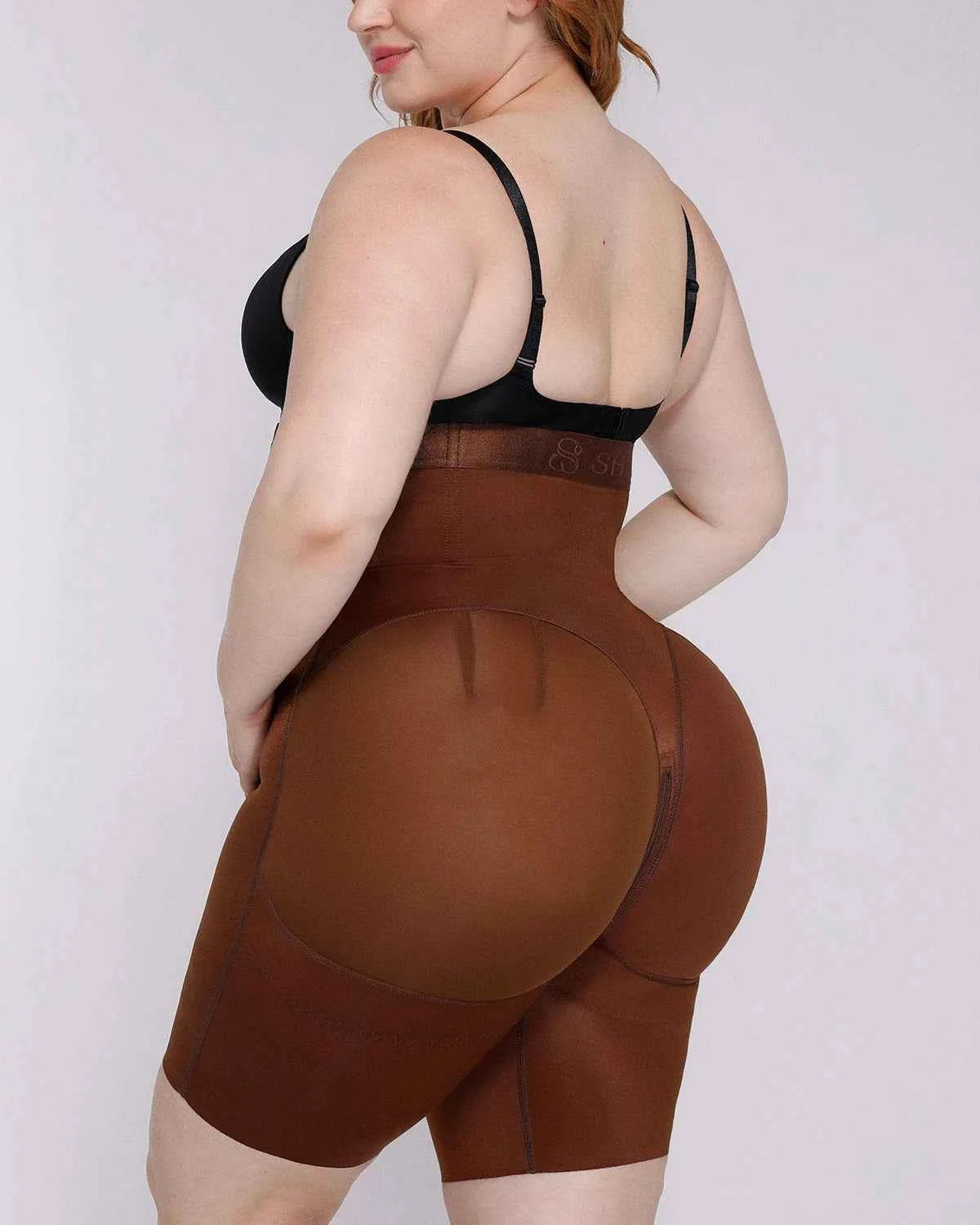 BOOT-YEAH™ Mini Shorts - Black High-Waisted Shaping