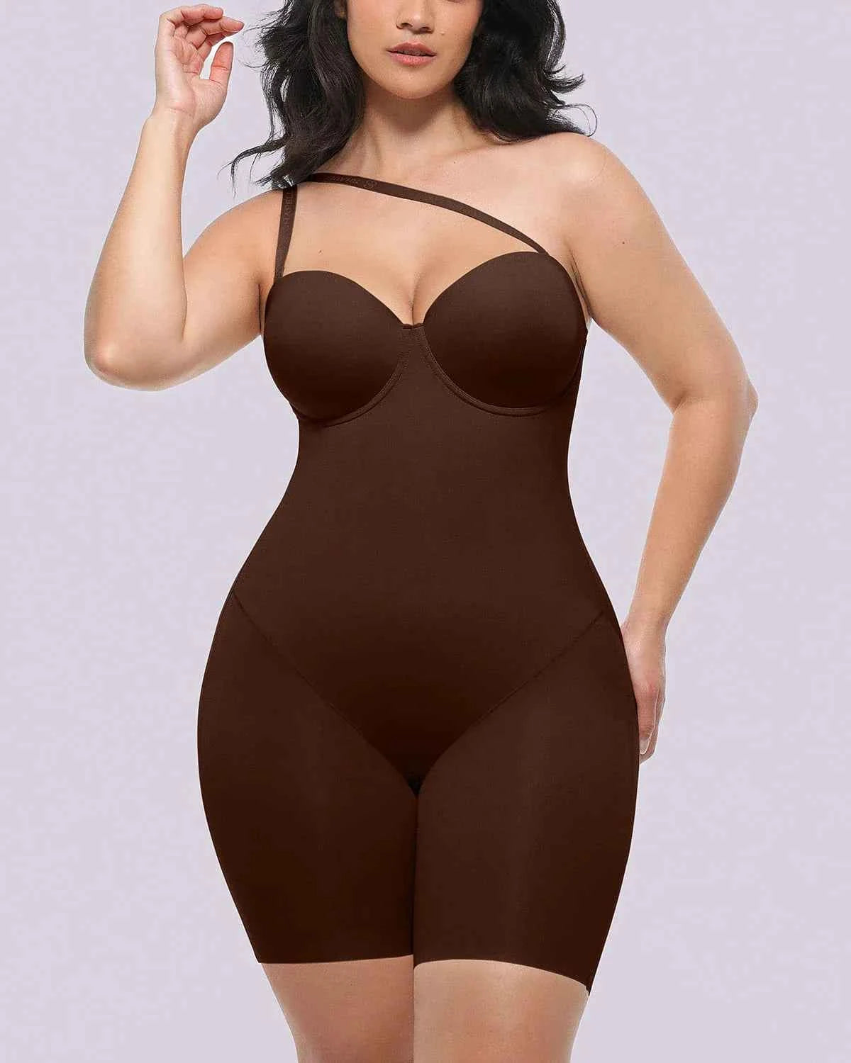 Bare Essentials Midi Dress - Black Strapless