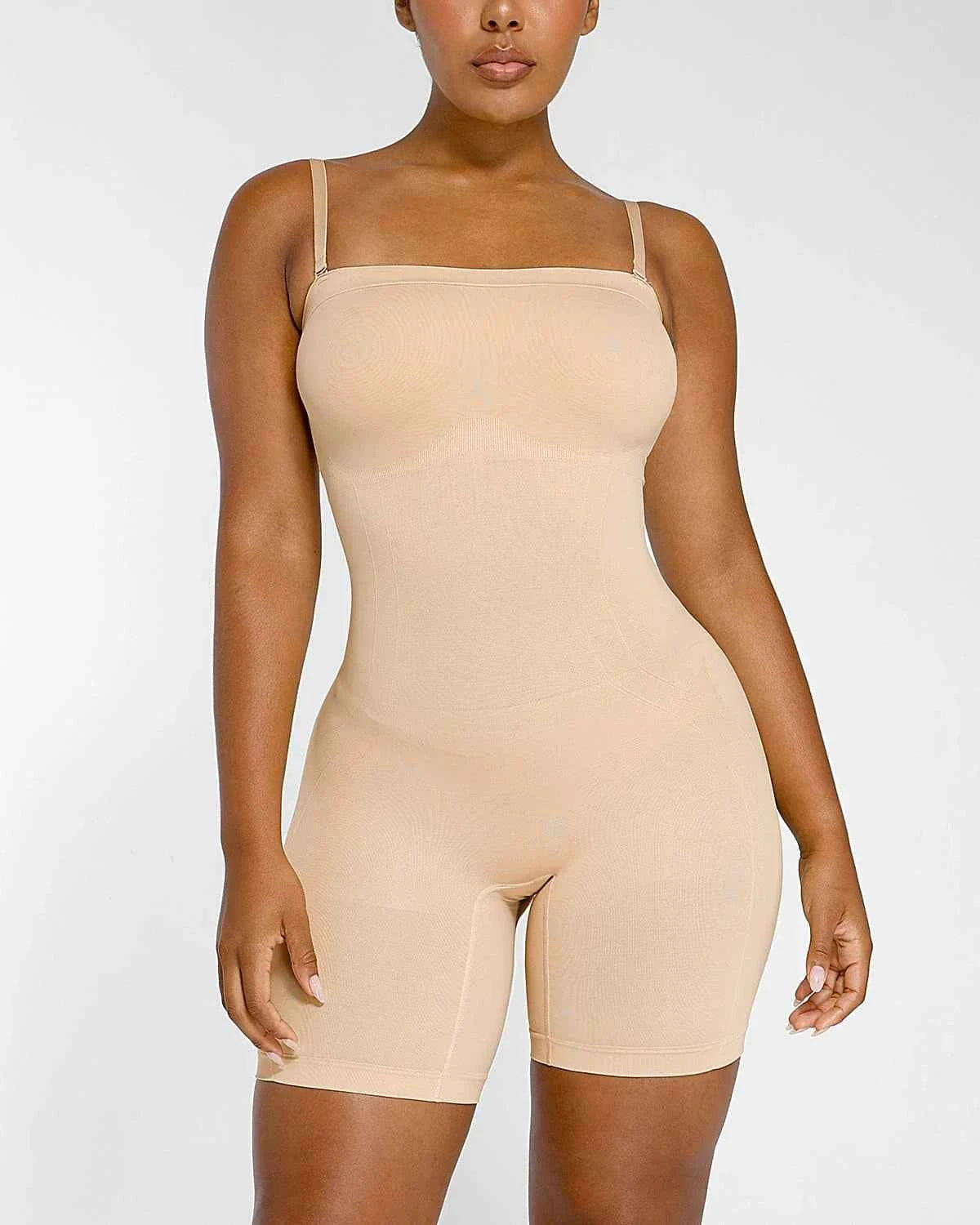 Bare Essentials Strapless Bodysuit - Skin-Friendly Sculpting