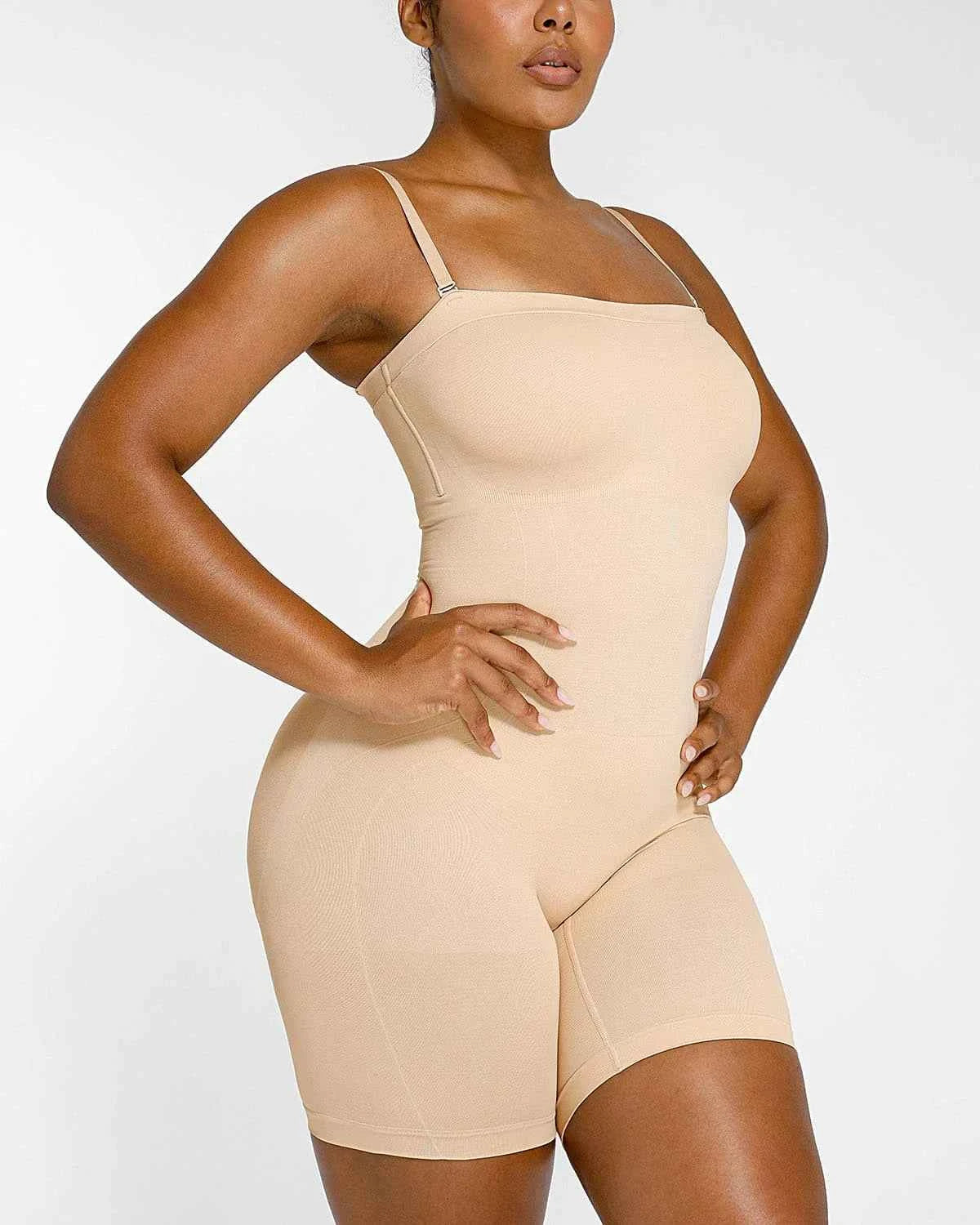 Bare Essentials Strapless Bodysuit - Skin-Friendly Sculpting