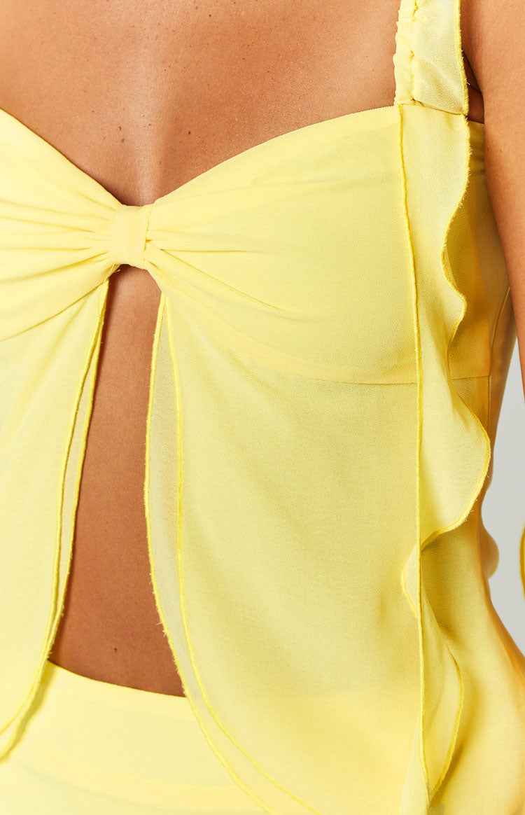 Caspian | SLEEVELESS RUFFLE MINI SUMMER CASUAL DRESS