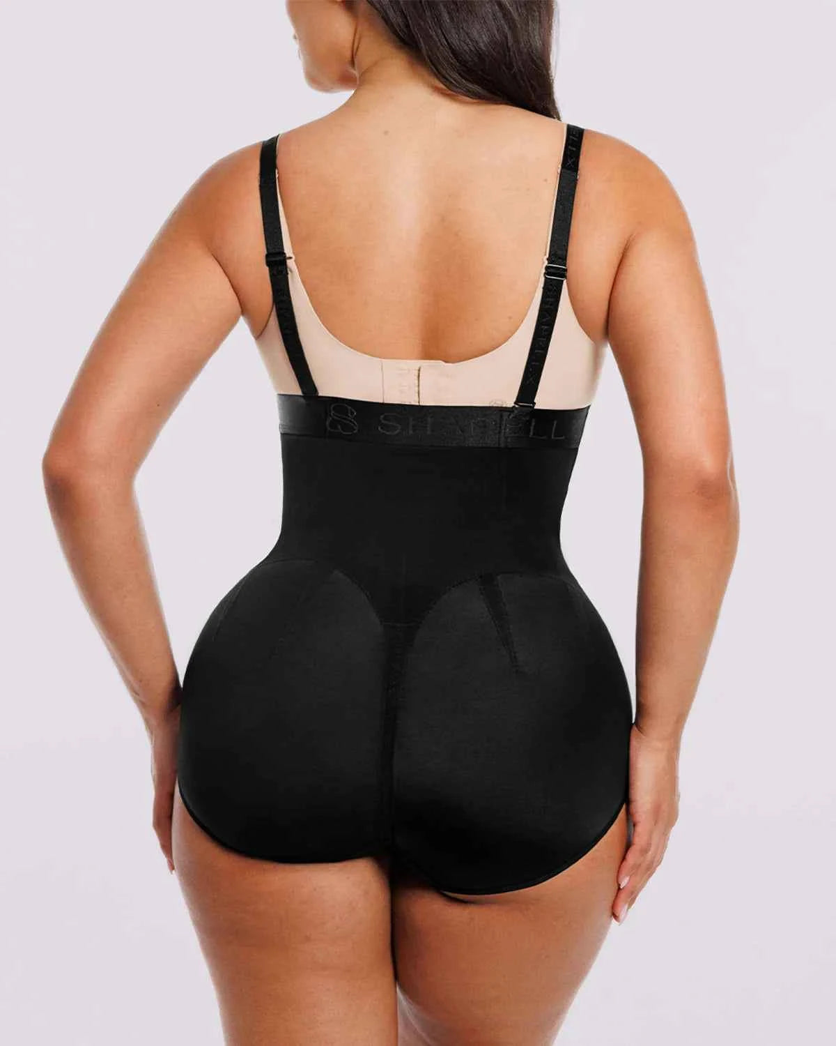 Curve Code™ Maxi Brief - Black Mesh Shaping