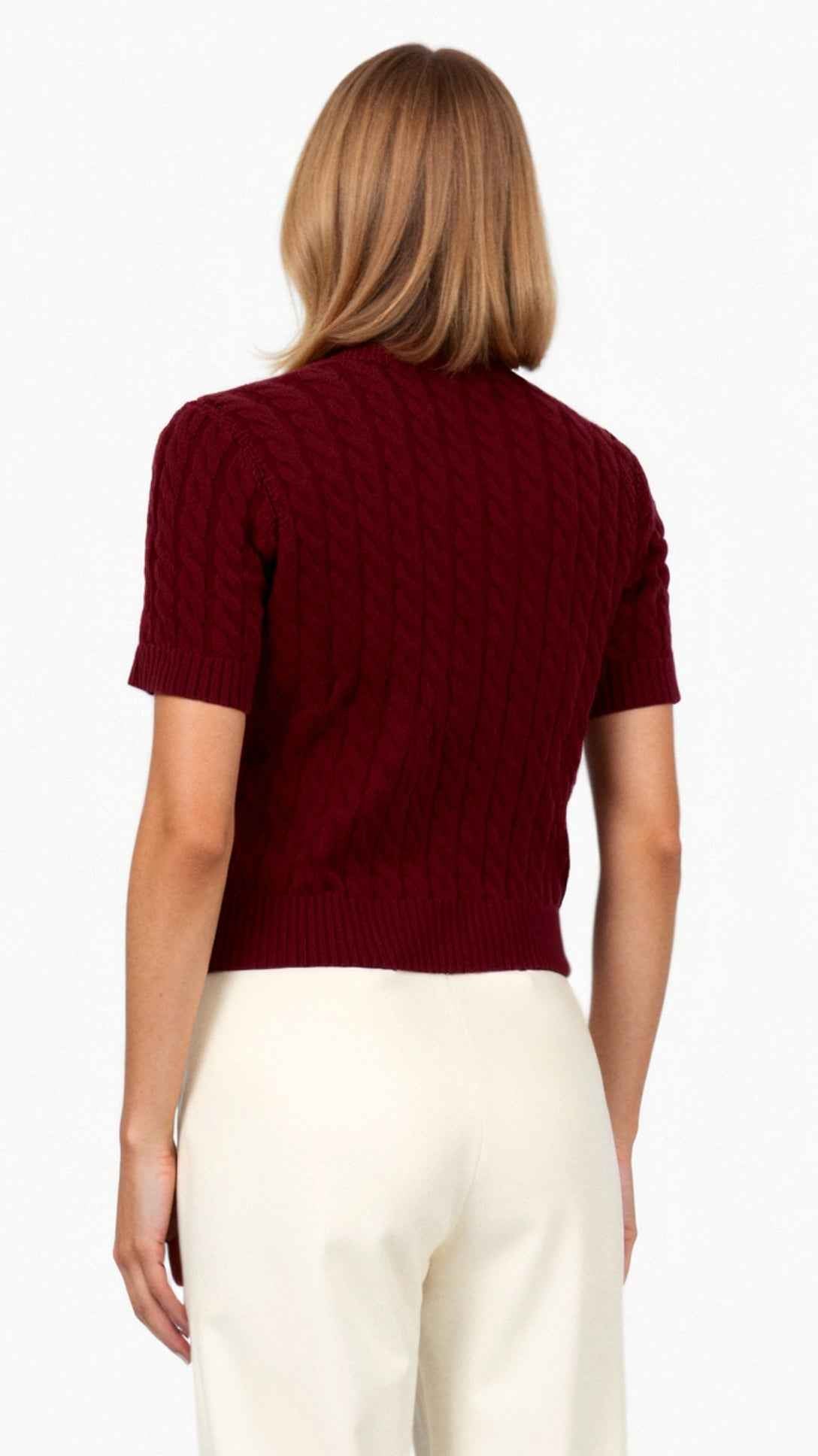 Faith Knit Crop Cardigan