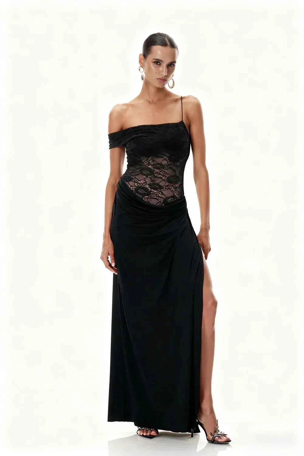 Emily | Women's Elegant Lace Maxi Summer Dress