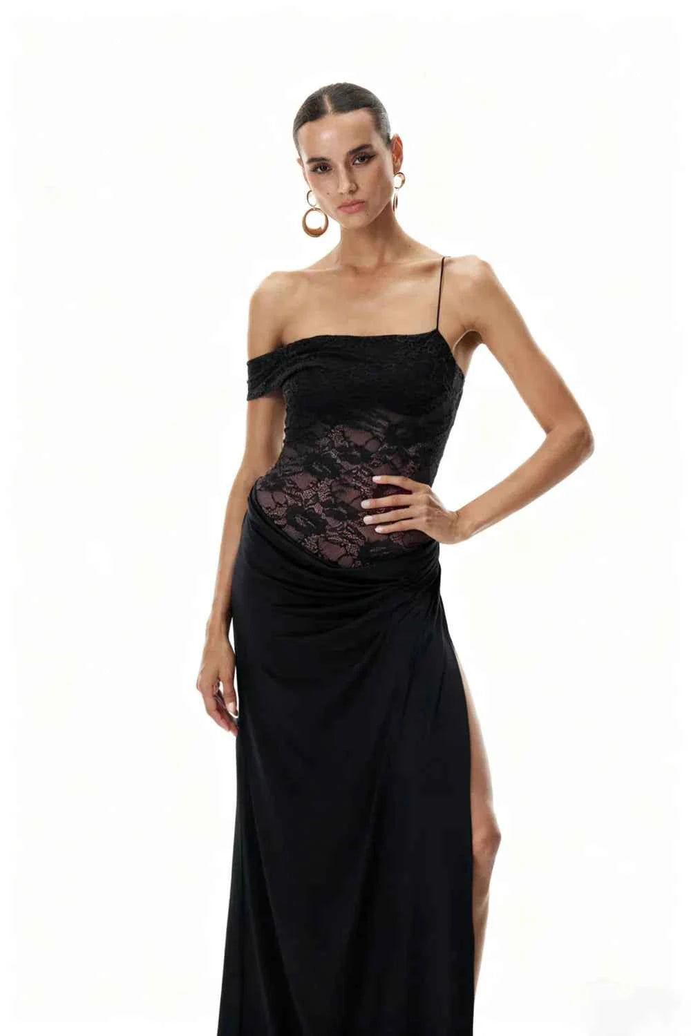 Emily | Women's Elegant Lace Maxi Summer Dress