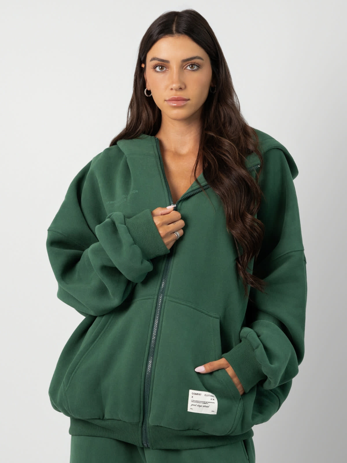 Affirmation Heavyweight Fleece Zip Hoodie Mega