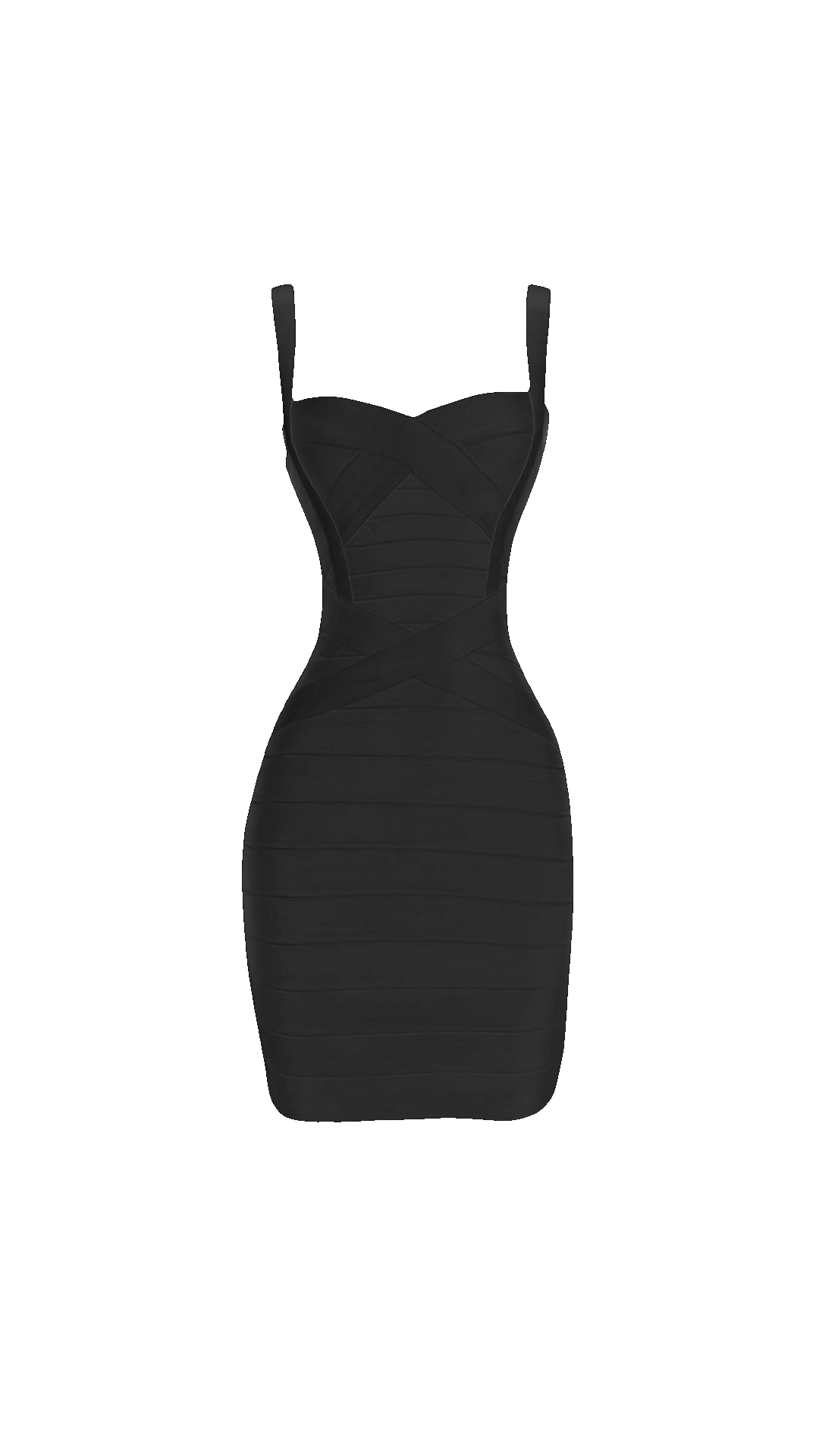 Aria Sculpted Bandage Mini Dress - ICYBOO