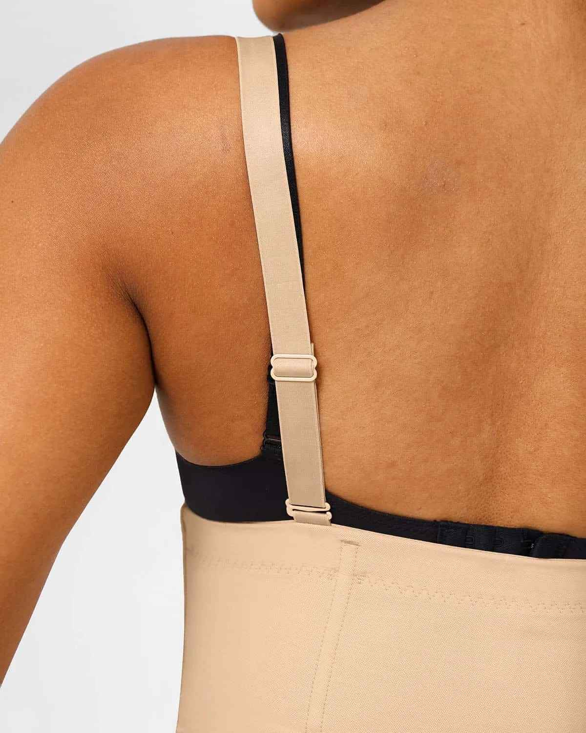 Curve Code™ Sculpting Thong - Black X-Shape Design