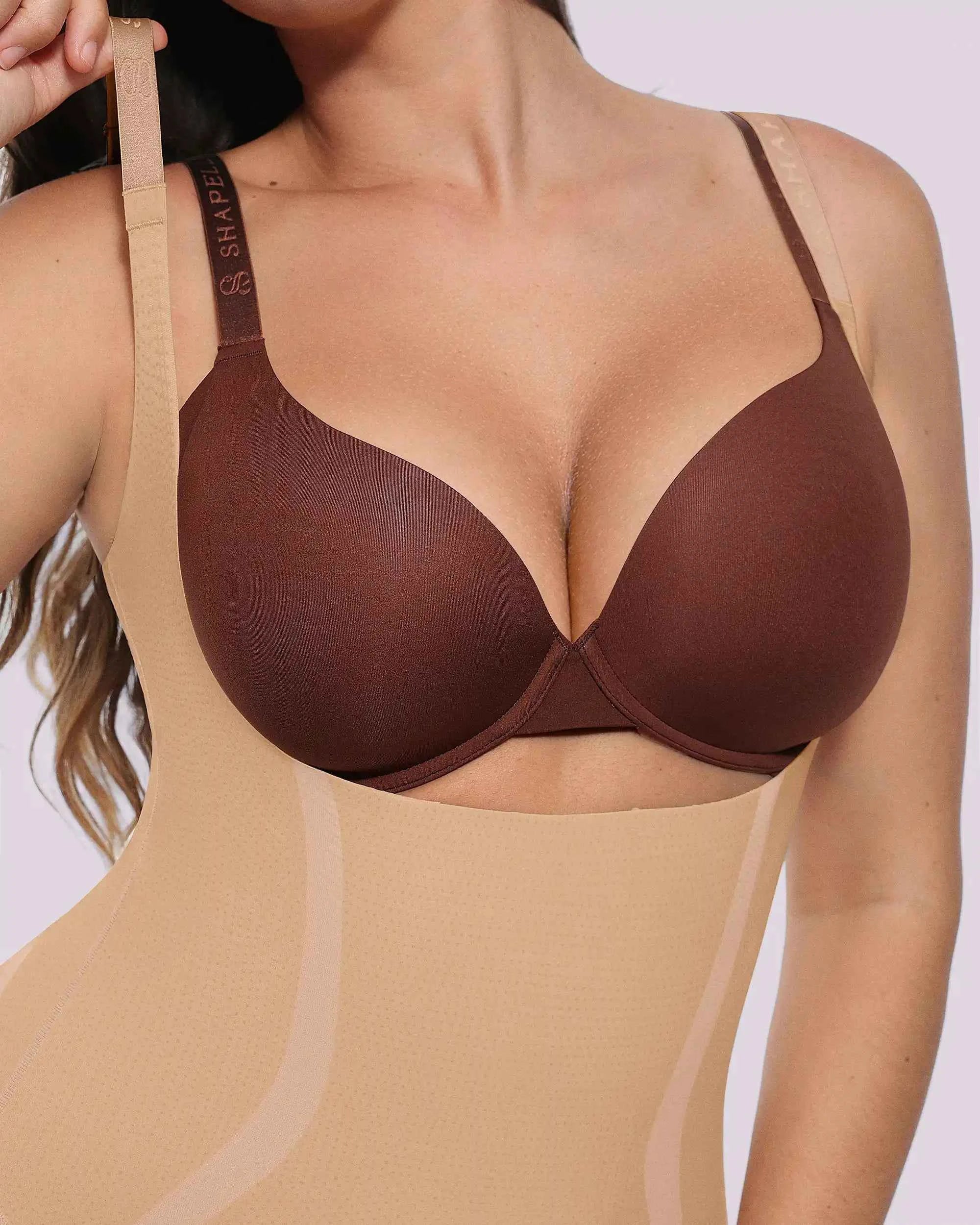 Curve Code Bodysuit - Black LYCRA®FitSense™ Shaping