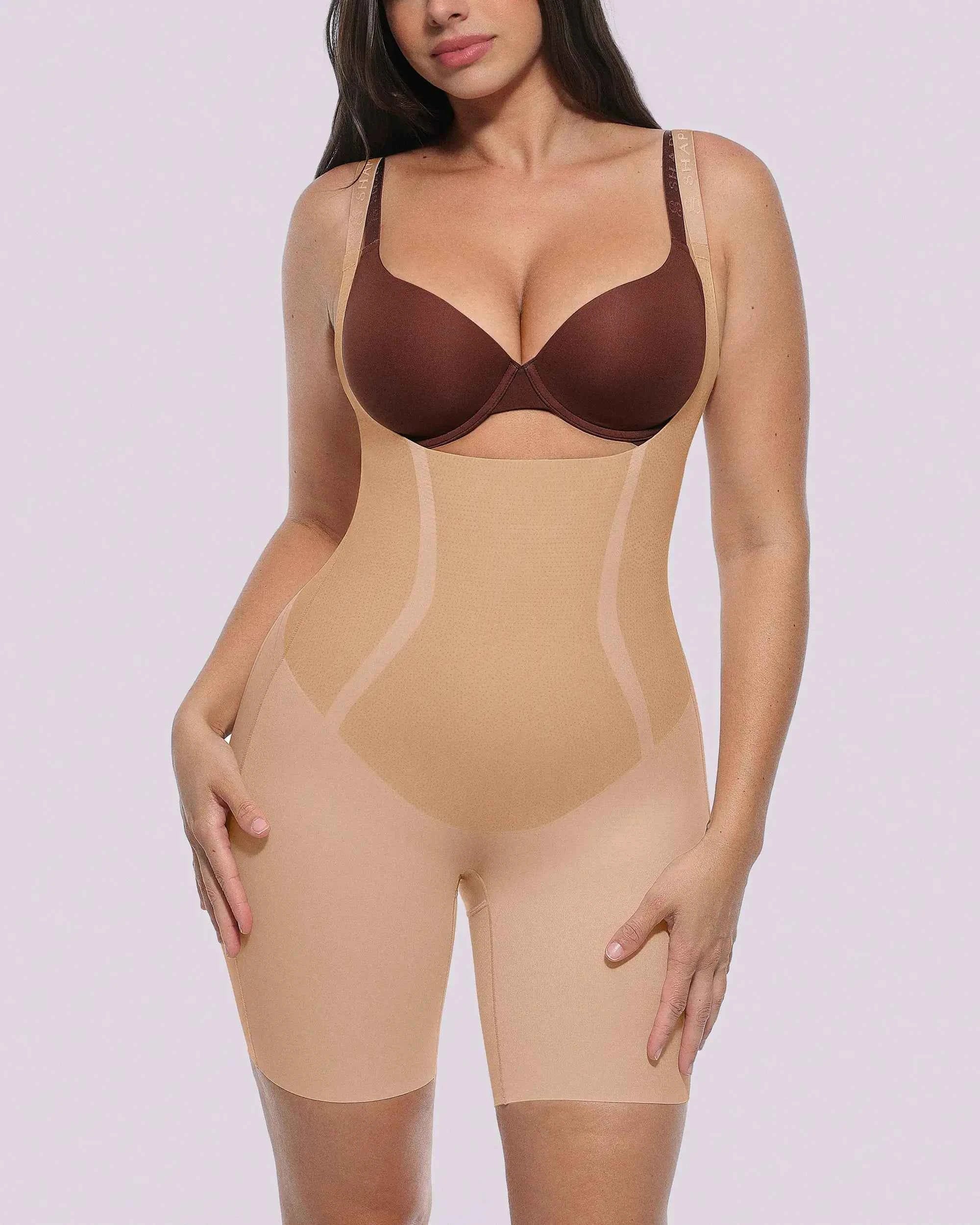 Curve Code Bodysuit - Black LYCRA®FitSense™ Shaping
