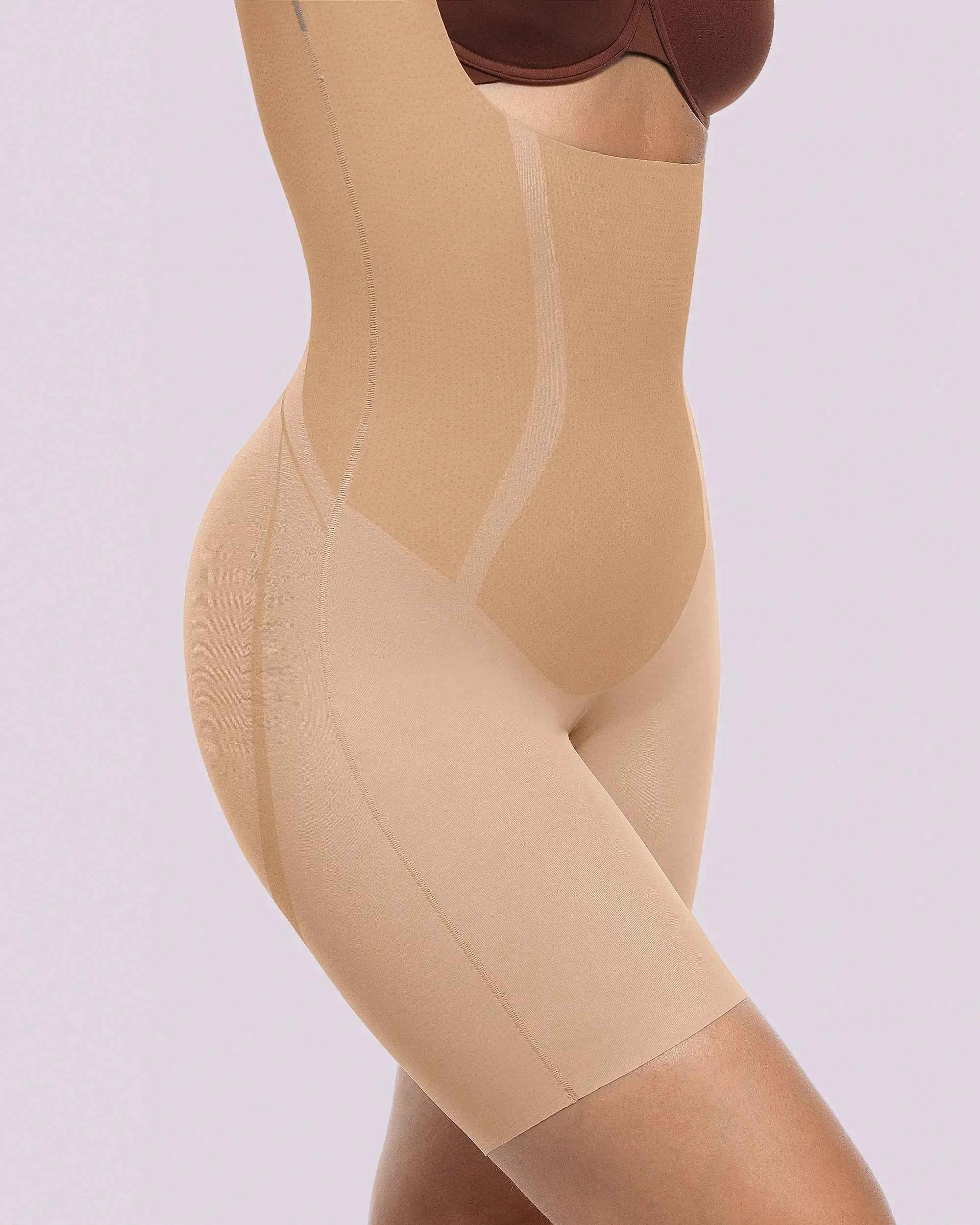 Curve Code Bodysuit - Black LYCRA®FitSense™ Shaping