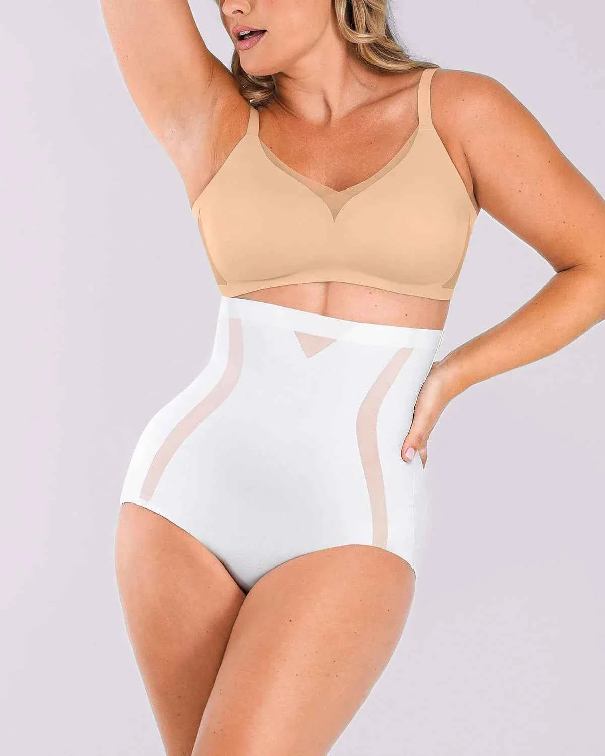 Curve Code™ High-Waisted Brief - Black Smoothing Shapewear