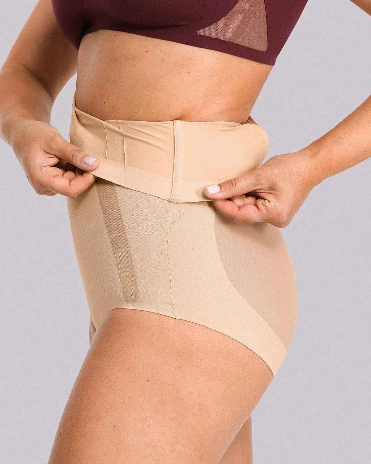 Curve Code™ High-Waisted Brief - Black Smoothing Shapewear