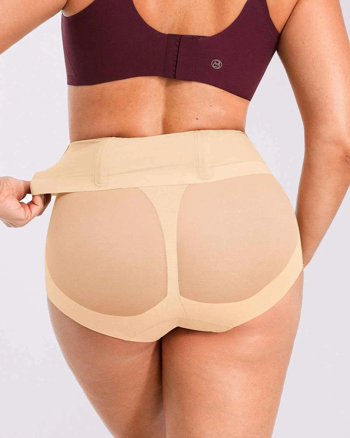 Curve Code™ High-Waisted Brief - Black Smoothing Shapewear