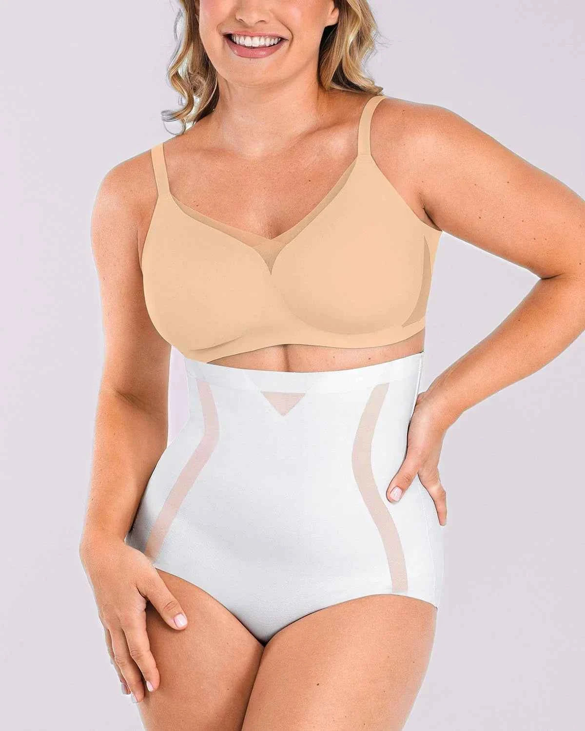 Curve Code™ High-Waisted Brief - Black Smoothing Shapewear