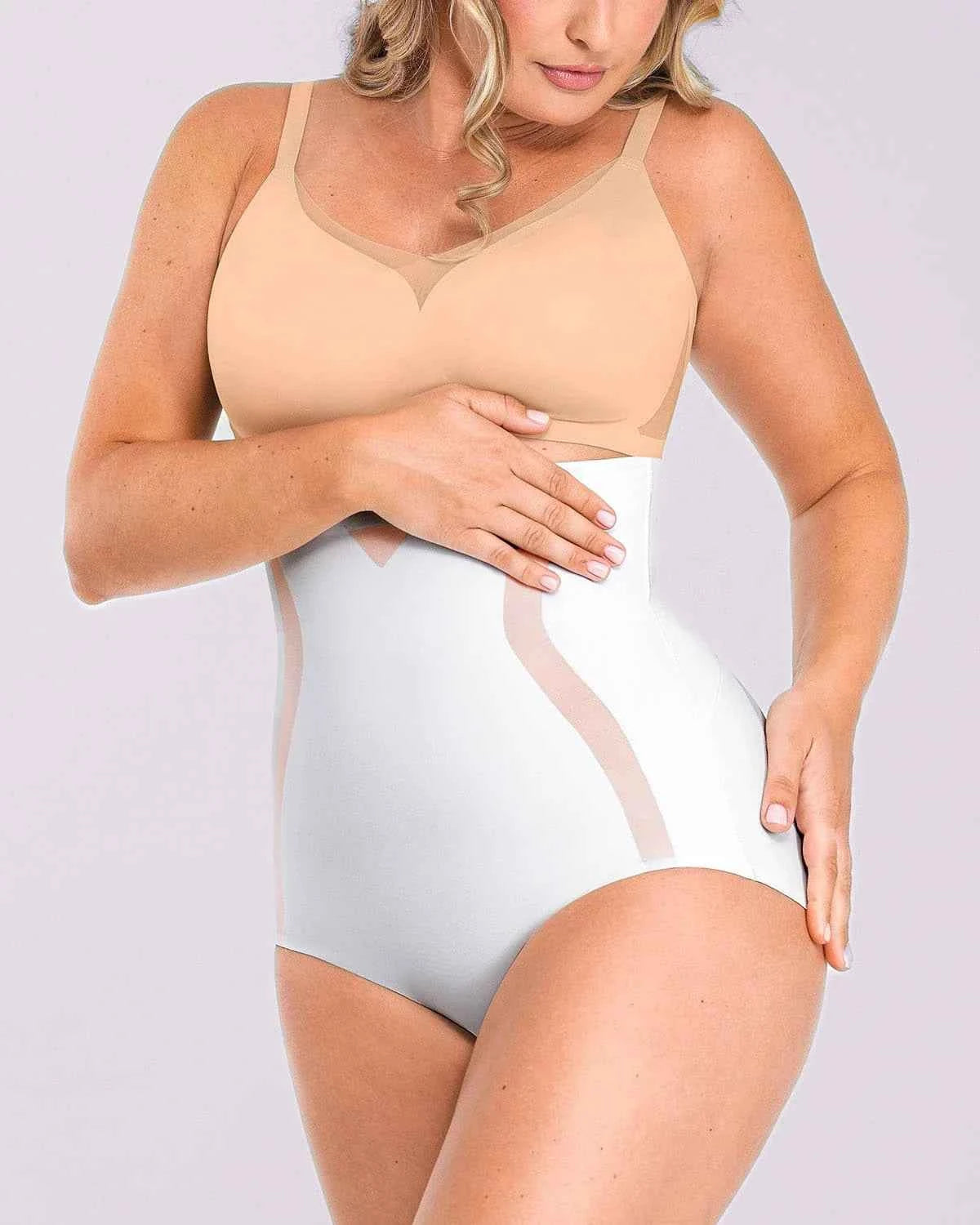 Curve Code™ High-Waisted Brief - Black Smoothing Shapewear